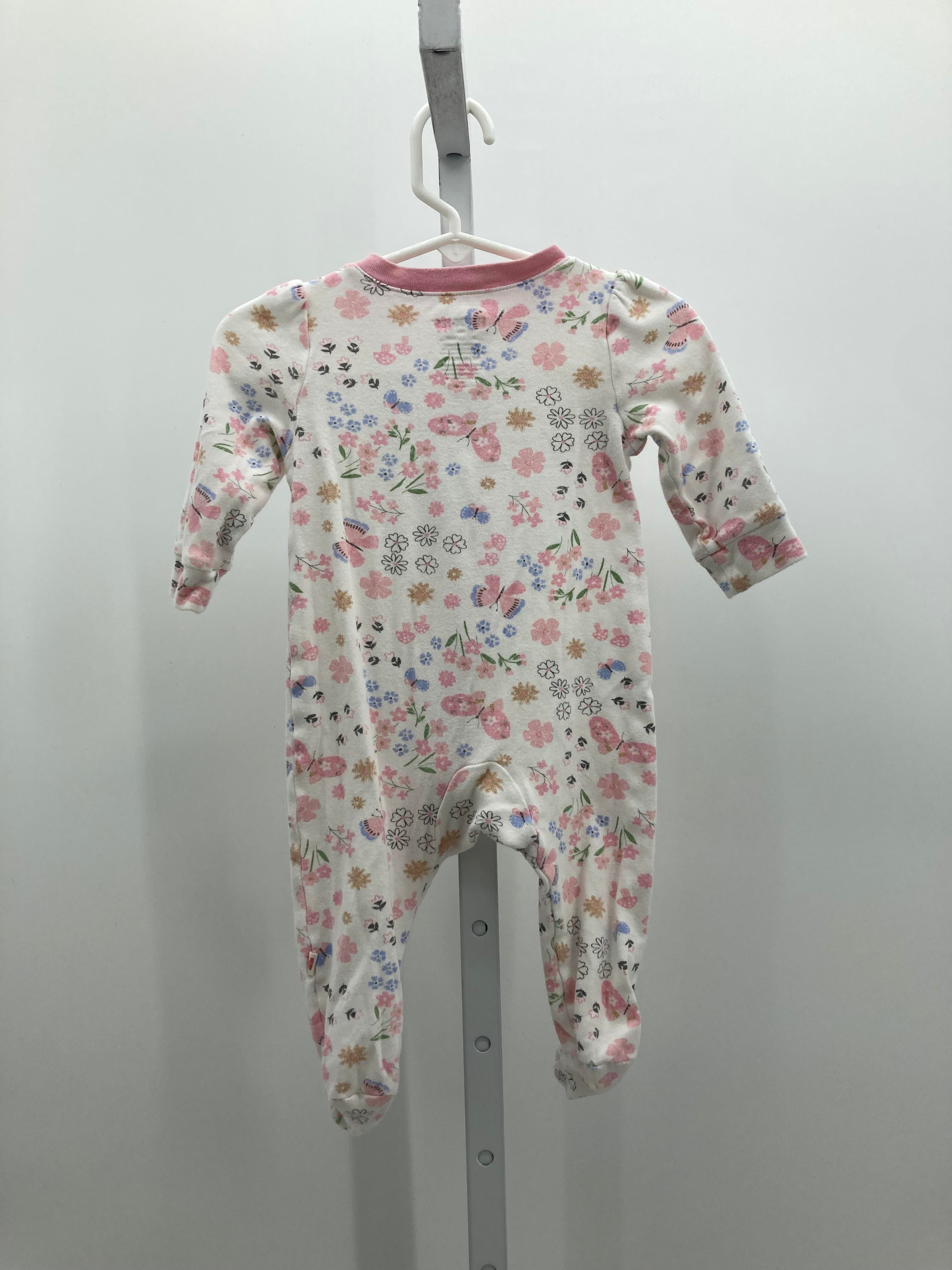 Huggies Size 9 Months Girls Long Slv. Romper