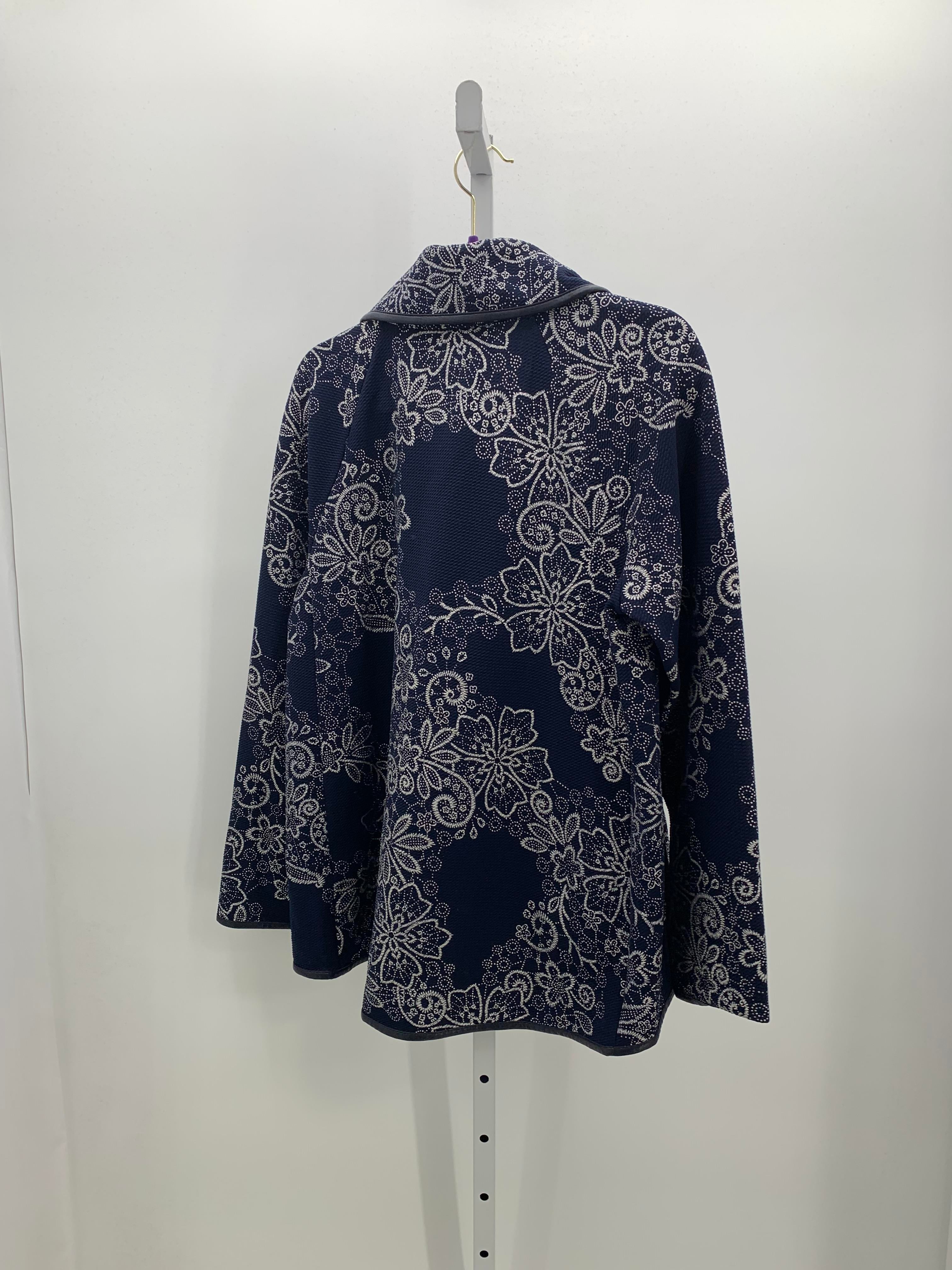 Susan Graver Size Large Misses Lightweight Jacket