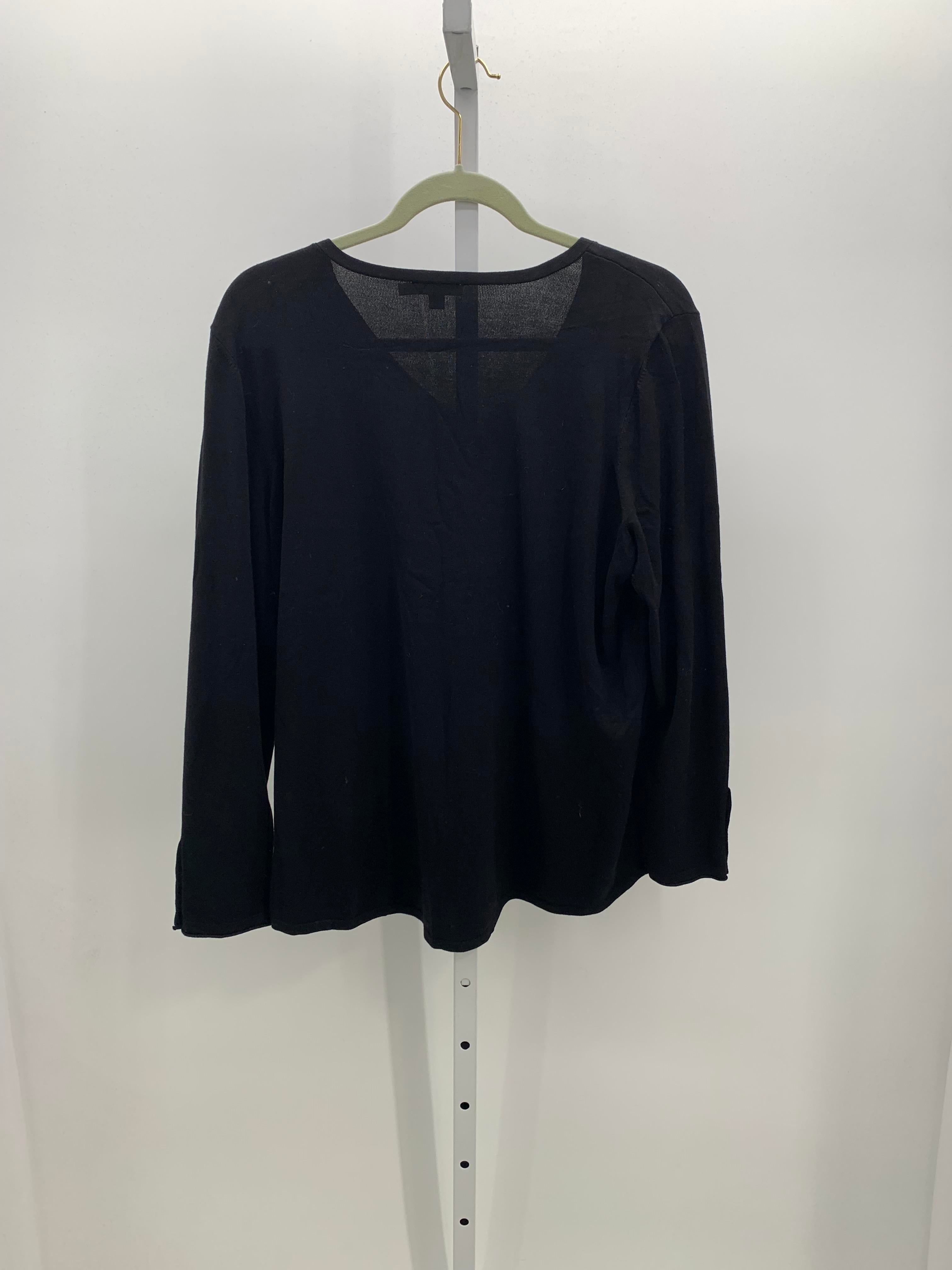 Chico's Size Extra Large Misses Long Slv Sweater
