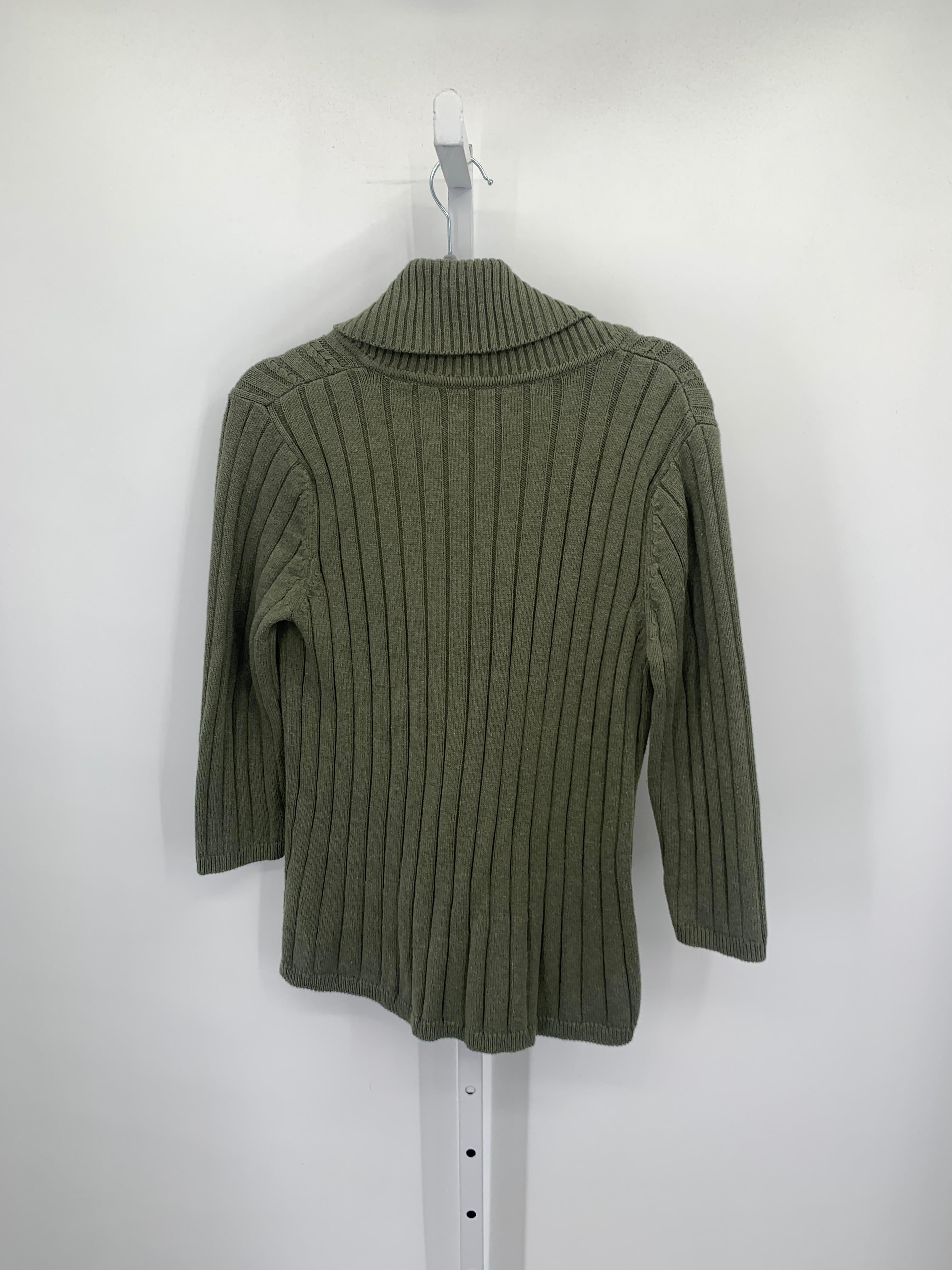 Croft & Barrow Size Medium Misses 3/4 Sleeve Sweater