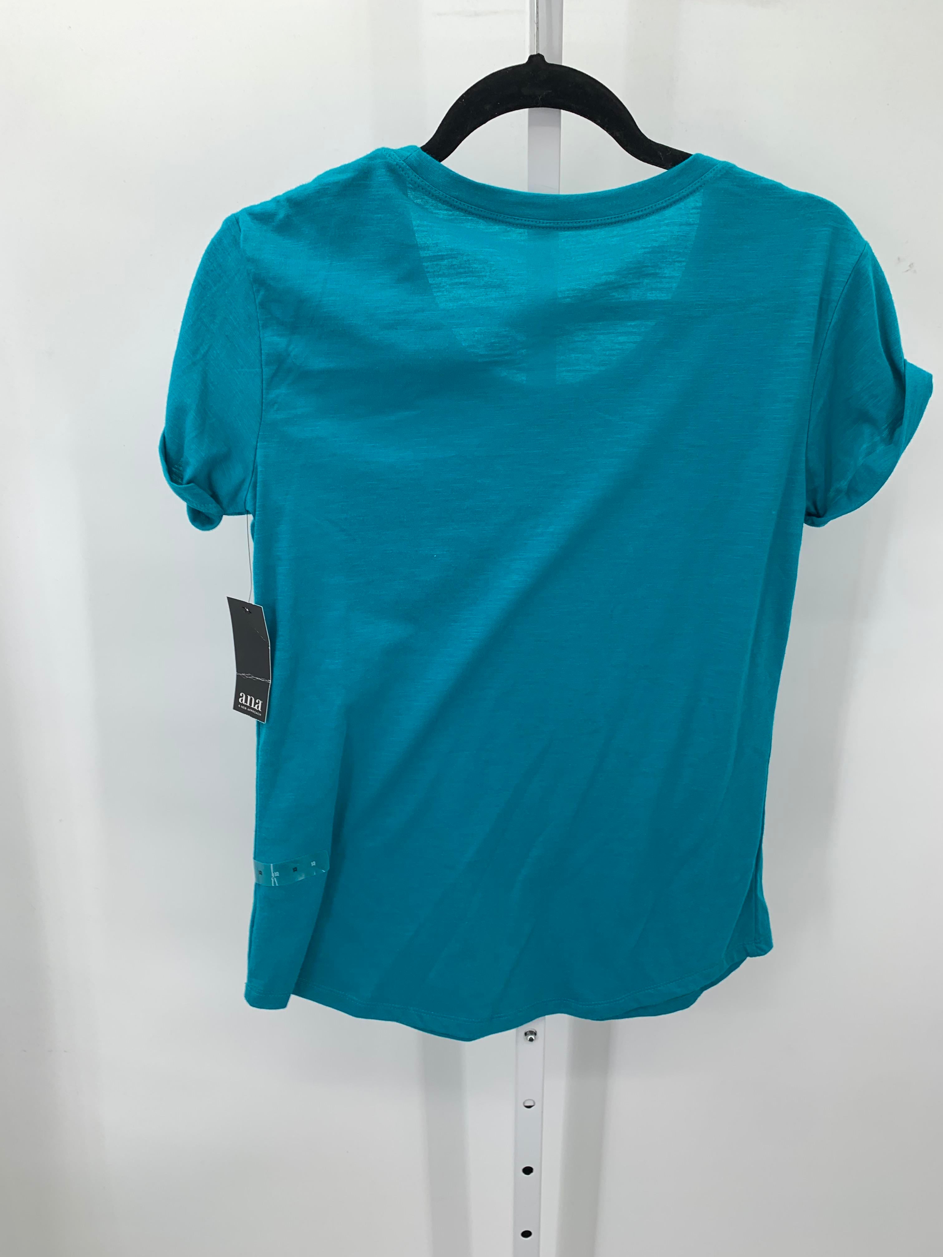 A.N.A. Size X Small Misses Short Sleeve Shirt