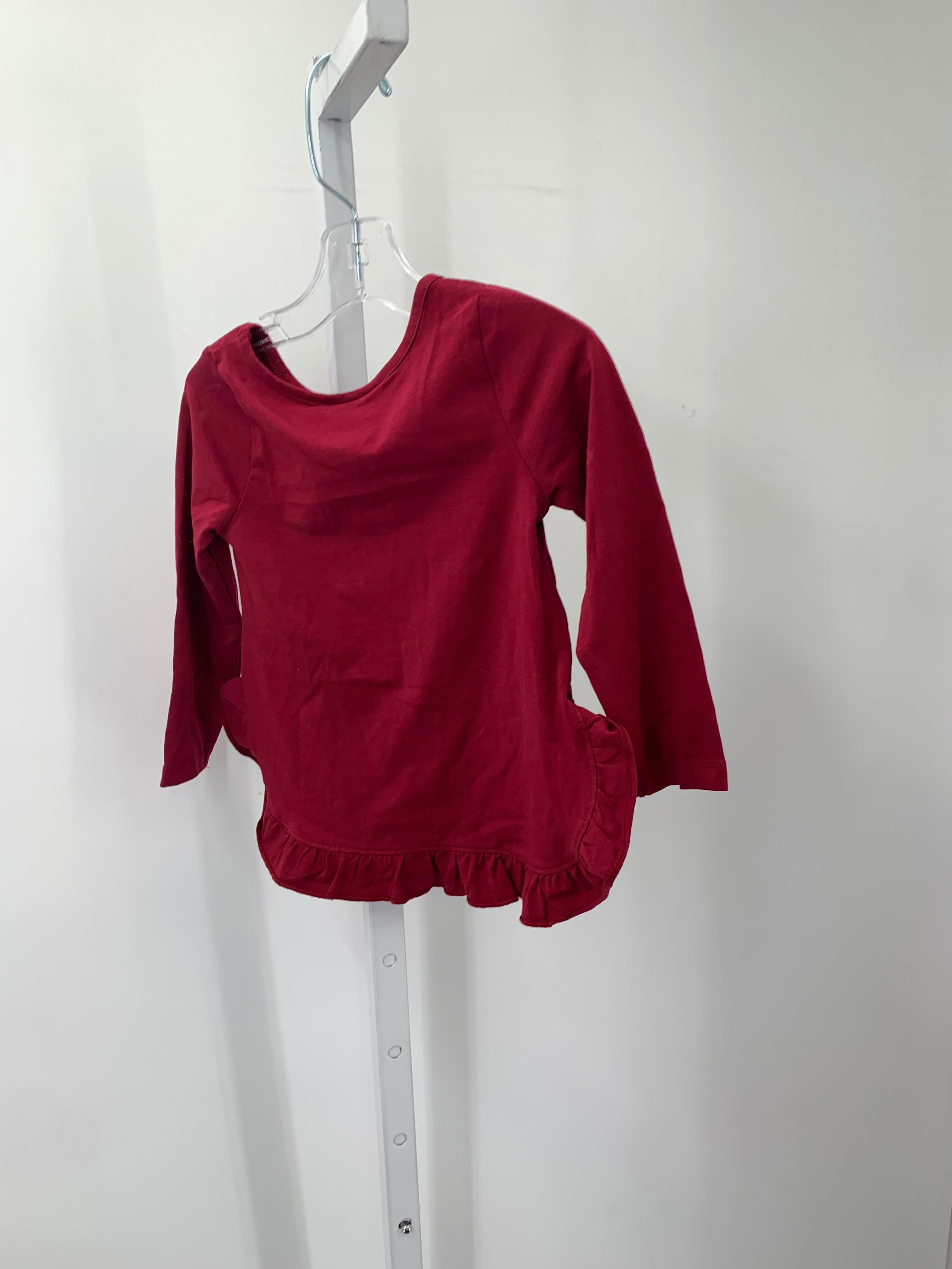 Isaac Mizrahi Size 24 Months Girls Long Sleeve Shirt