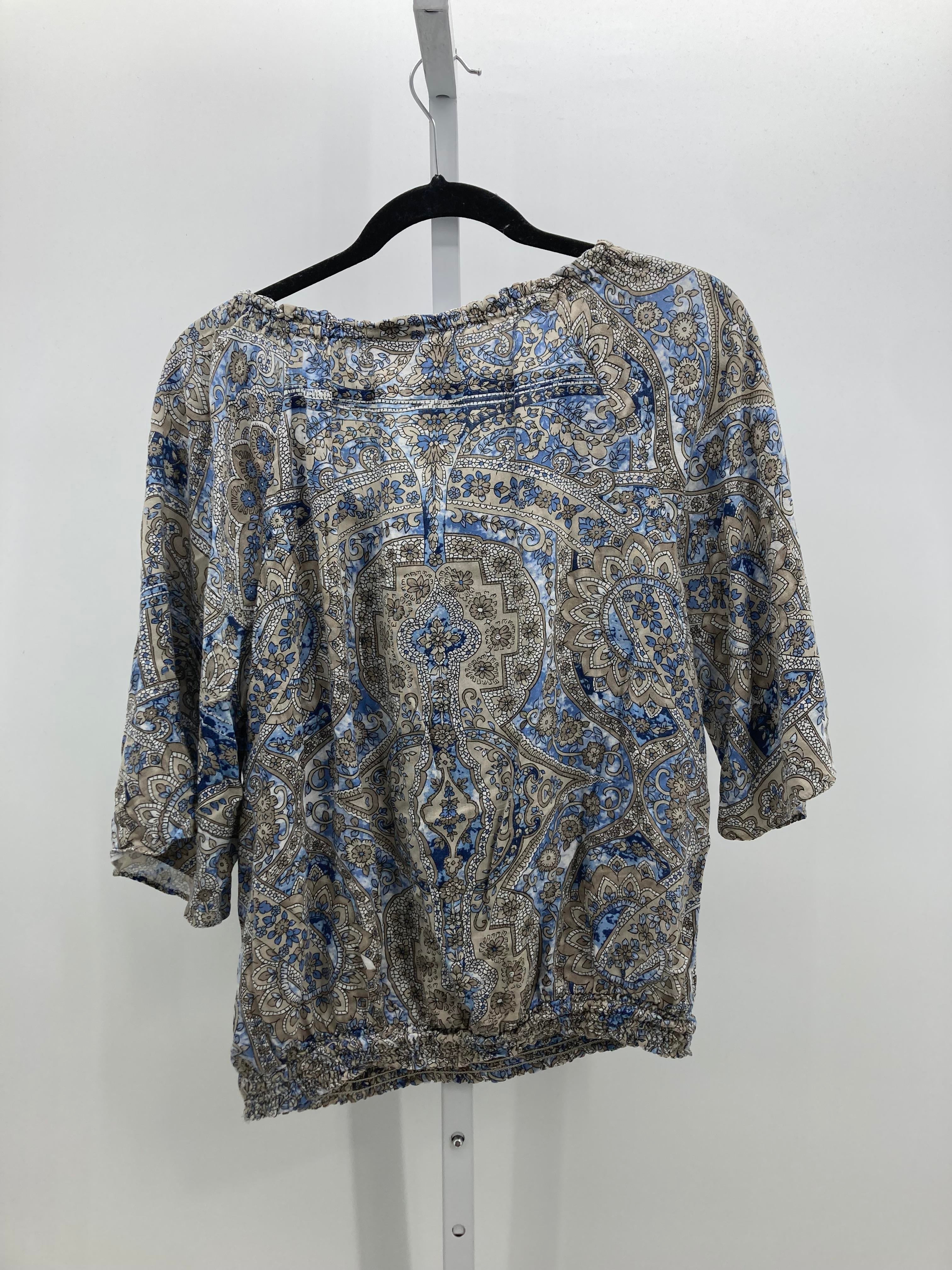 Style & Co. Size 8 Misses Short Sleeve Shirt