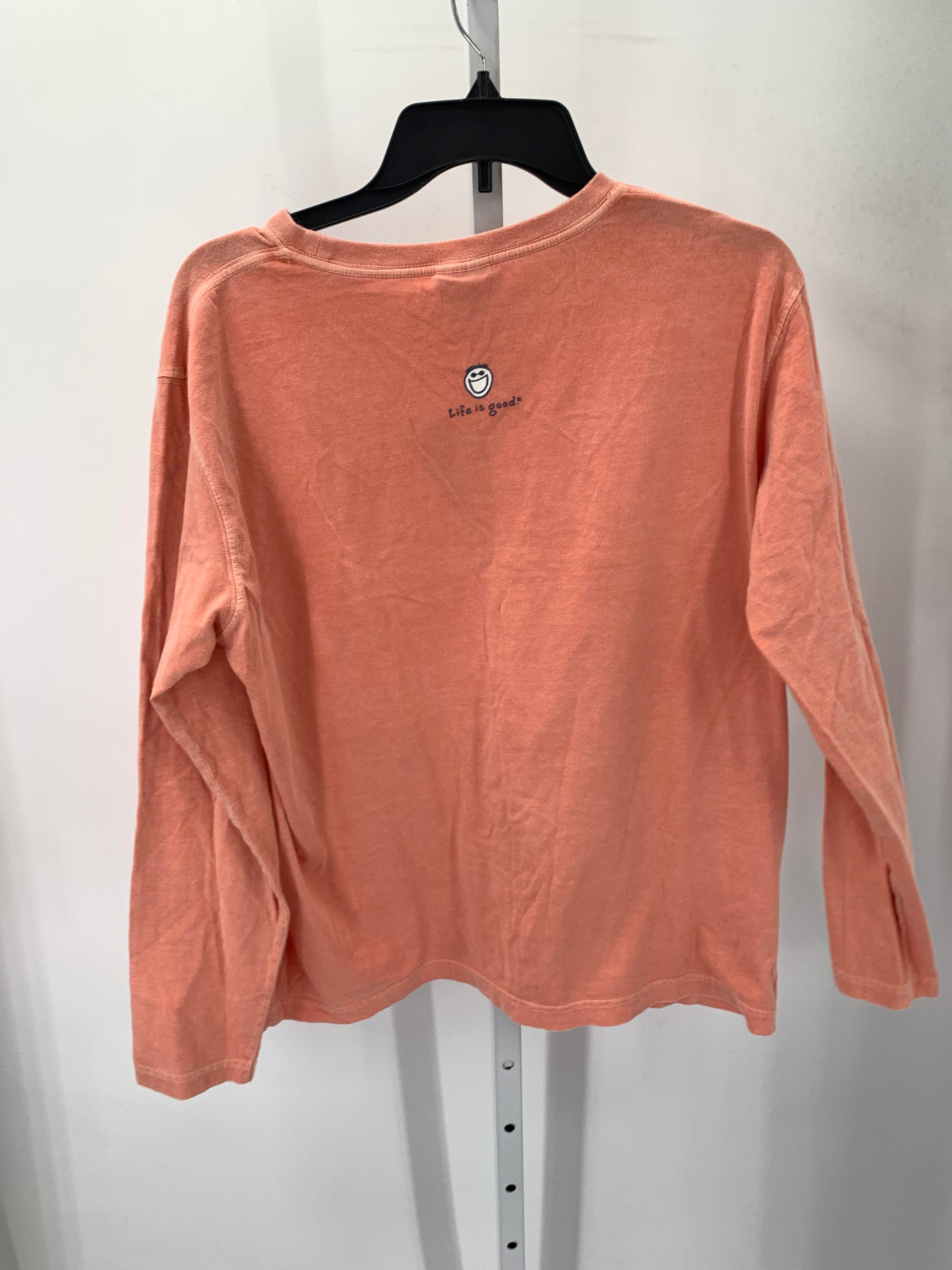 Life is Good Size Large Misses Long Sleeve Shirt