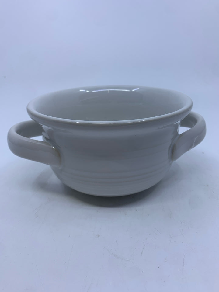 SOUP BOWL W/ HANDLES.