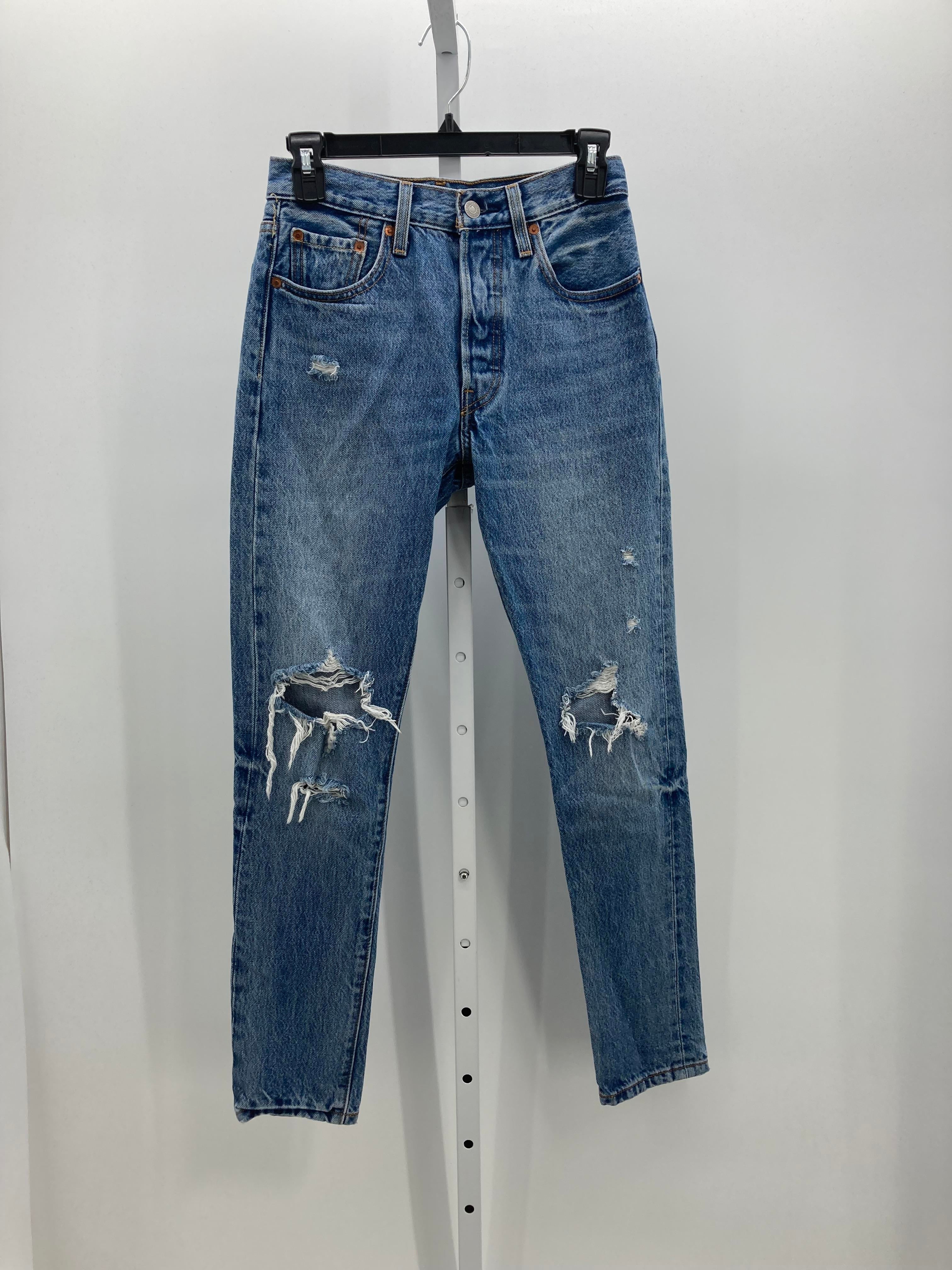 Levis Size 00 Misses Jeans