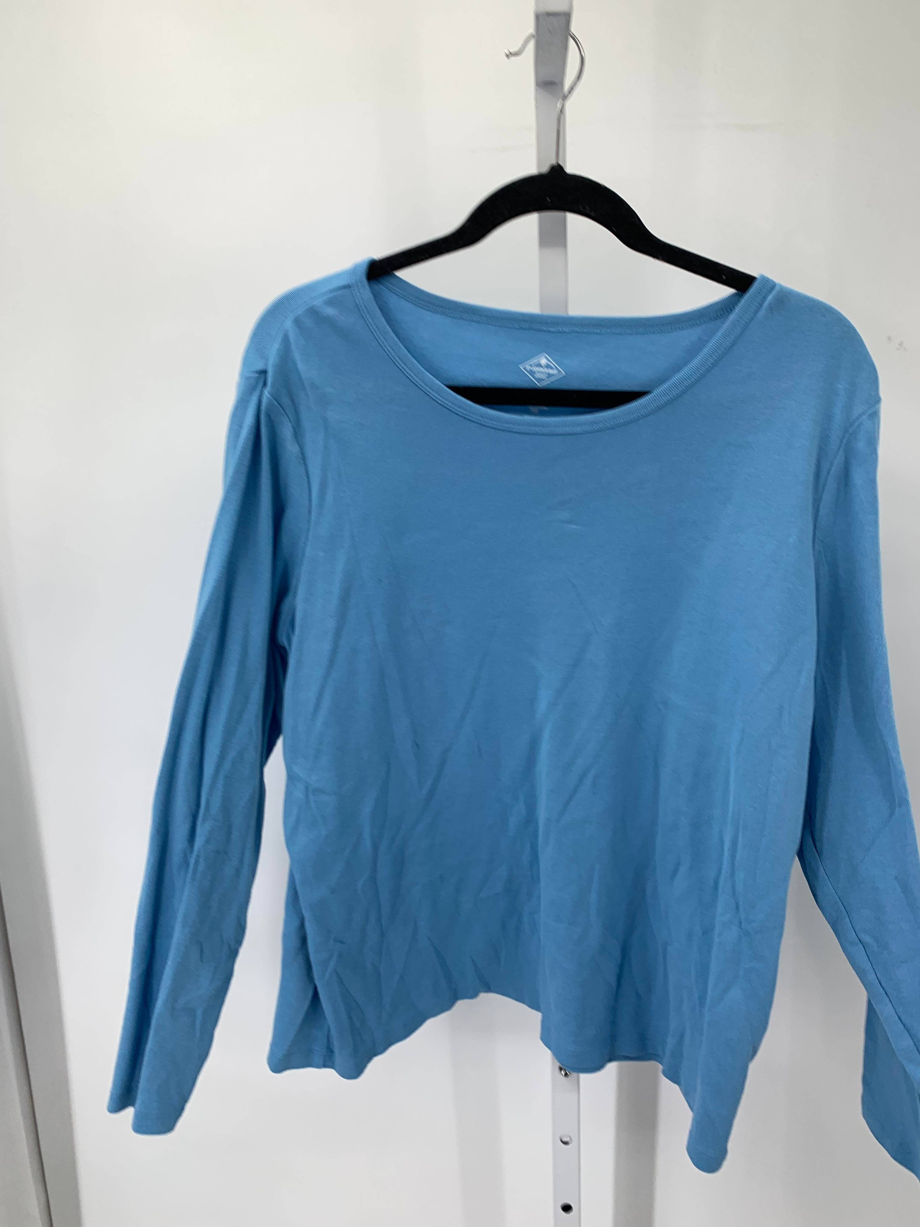 St. Johns Bay Size XXL Misses Long Sleeve Shirt