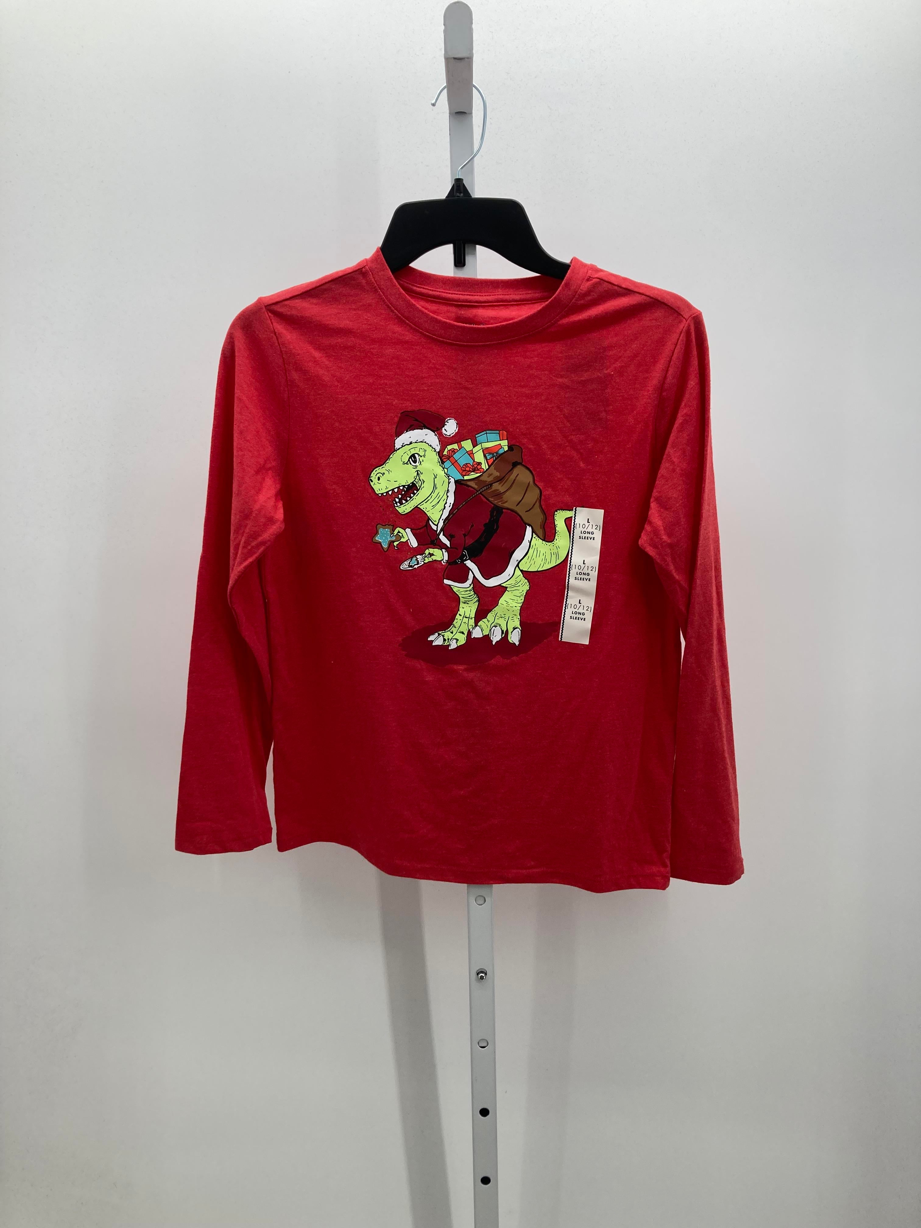 NEW LONG SLV SHIRT SANTA T-REX