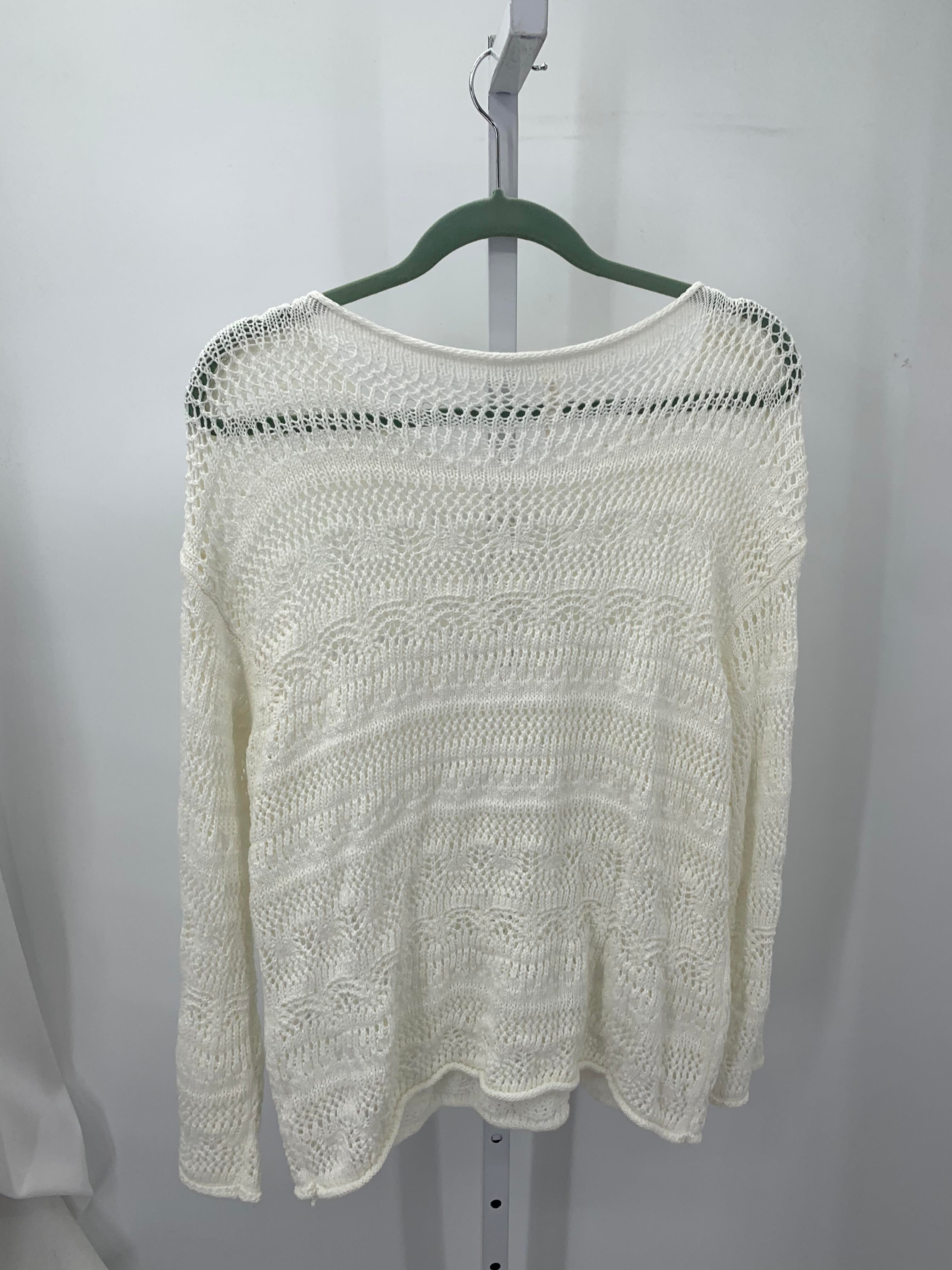 Mia & Tess Size Medium Misses Long Slv Sweater
