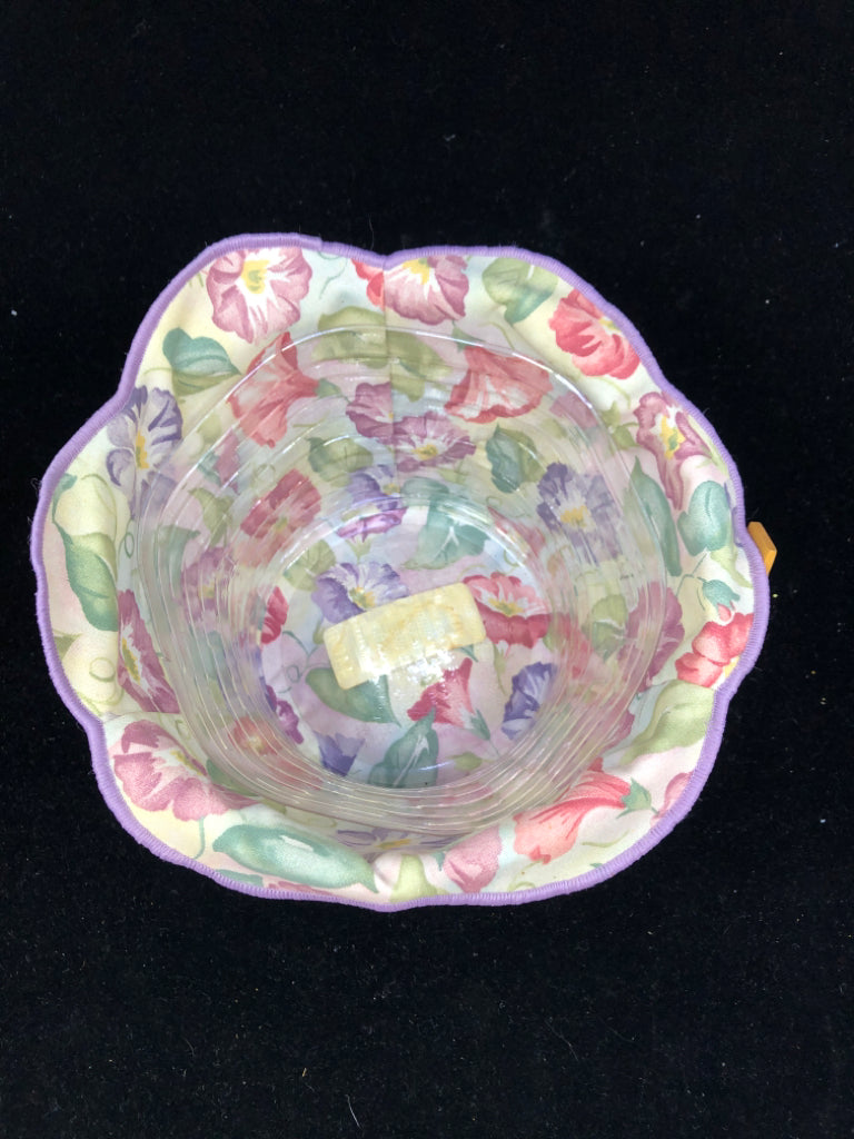 2000 MORNING GLORY BASKET, LINER, TIE ON, PROTECTOR.