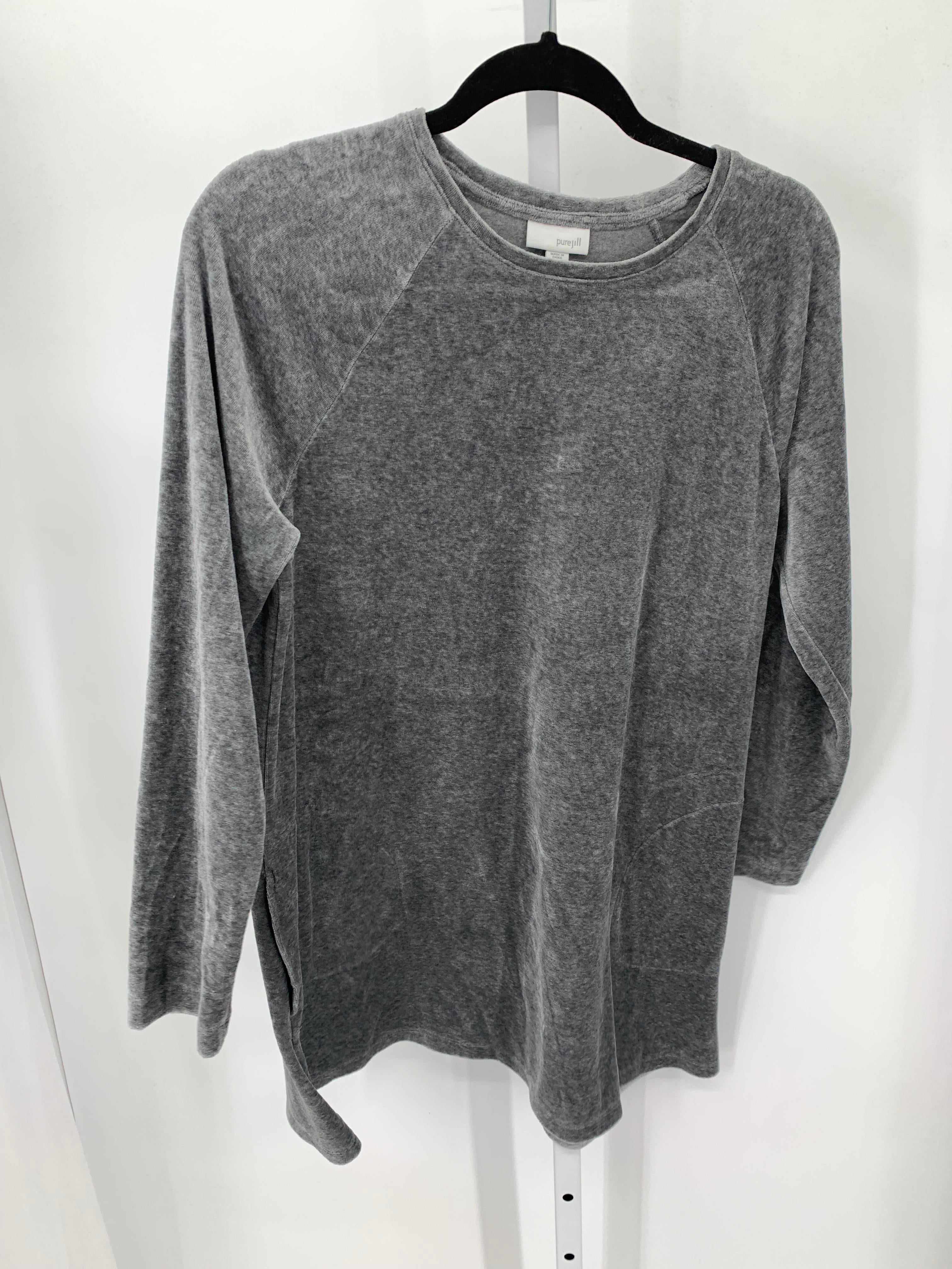 J-Jill Size Large Petite Petite Long Sleeve Dress