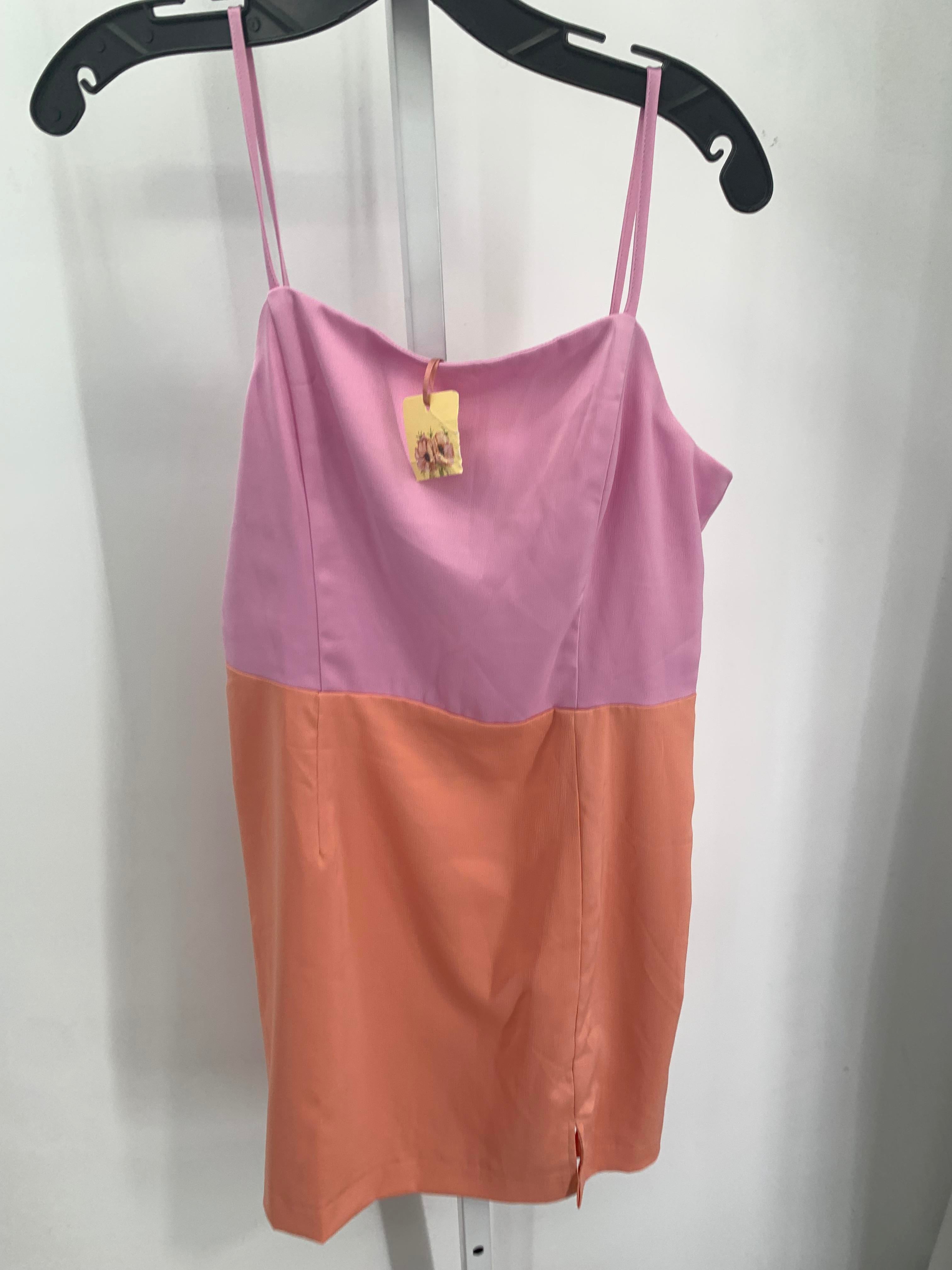 Size Large Juniors Sleeveless Dress