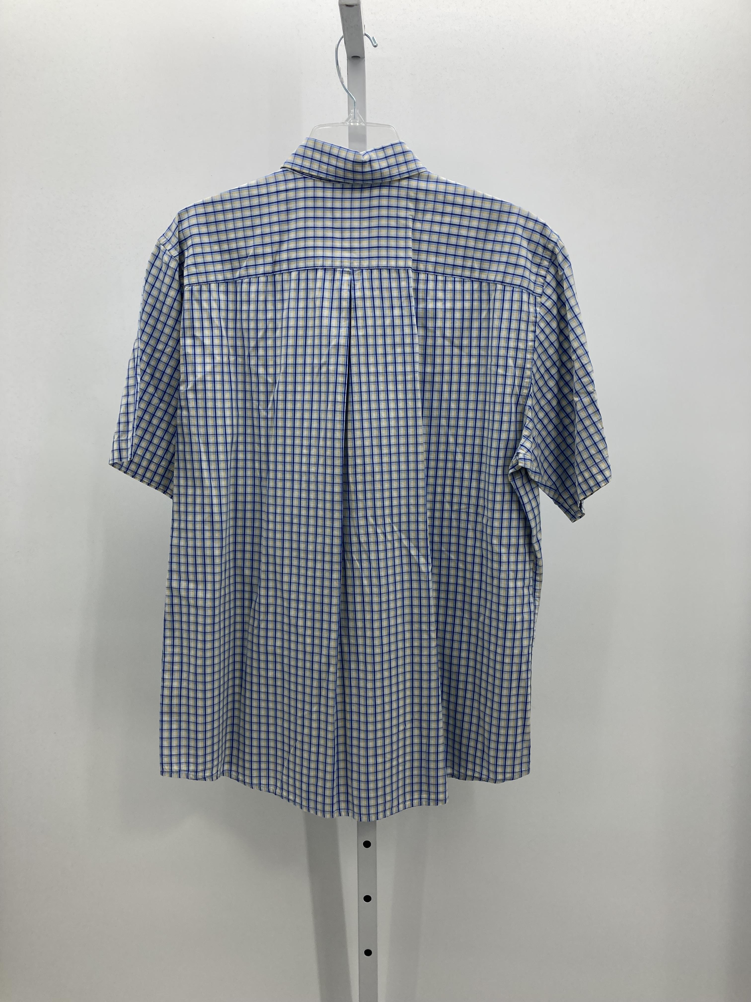 YELLOW WHITE PLAID