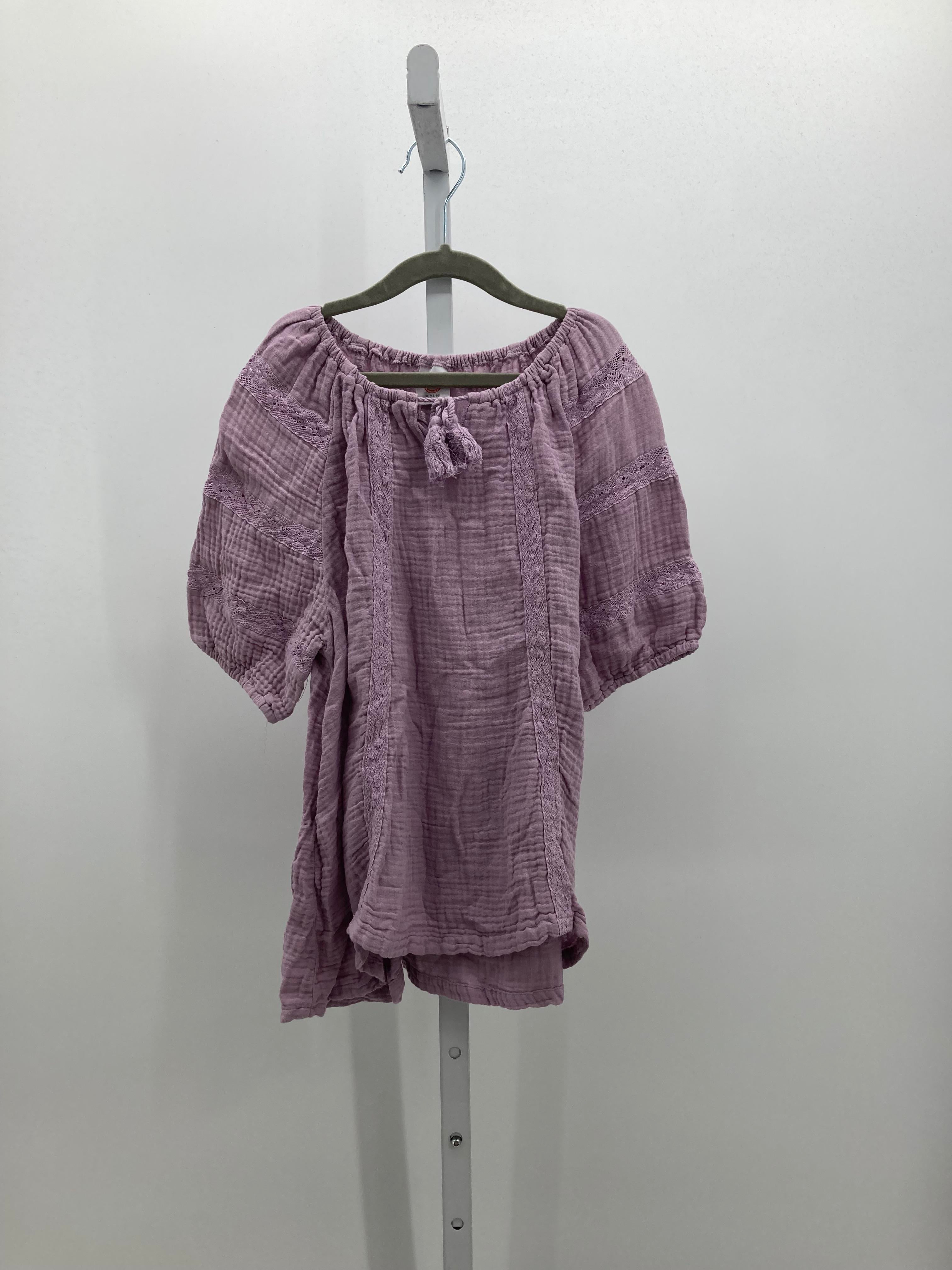 Wonder Nation Size 14-16 Girls Short Sleeve Shirt