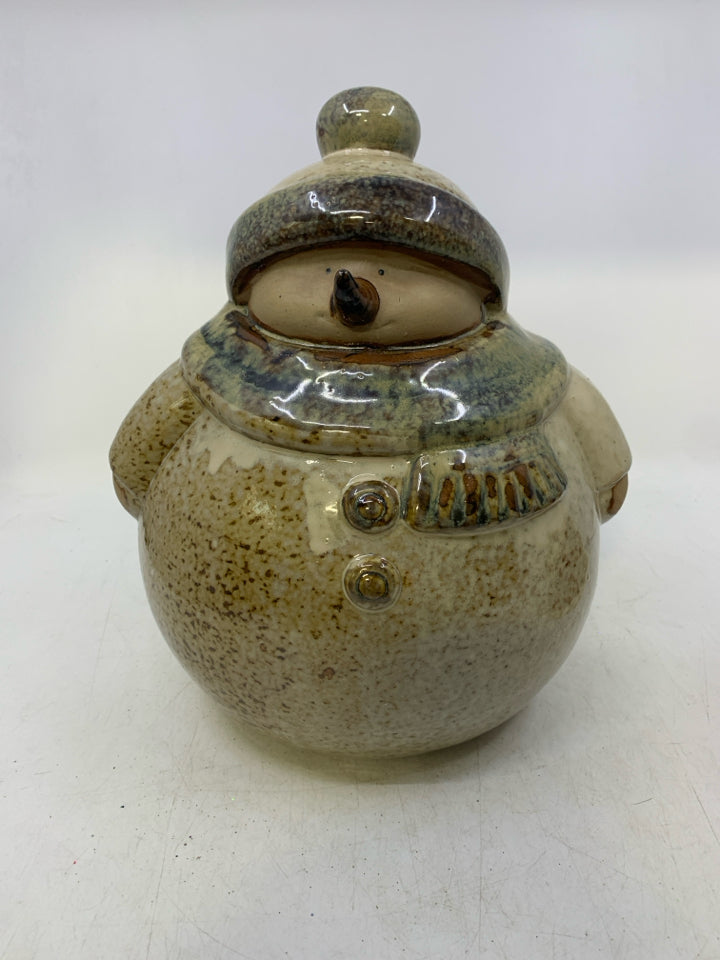 WOOD PRIMITIVE STYLE DARK BLUE BOWL.