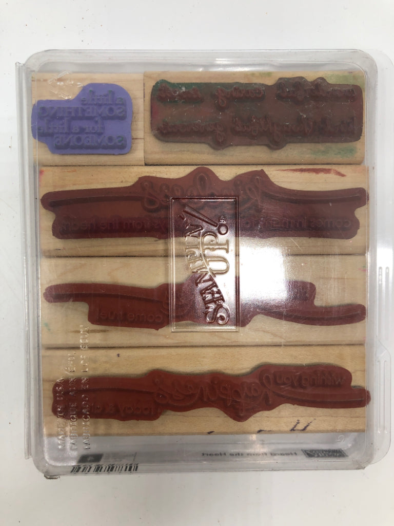 9 ASSORTED STAMPS IN BAG.
