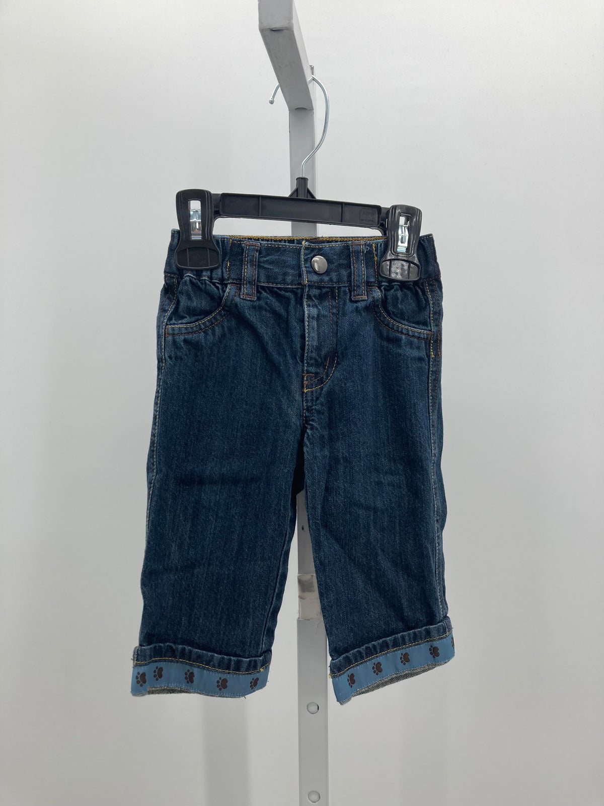ELASTIC WAIST ROLLED CUFFS
