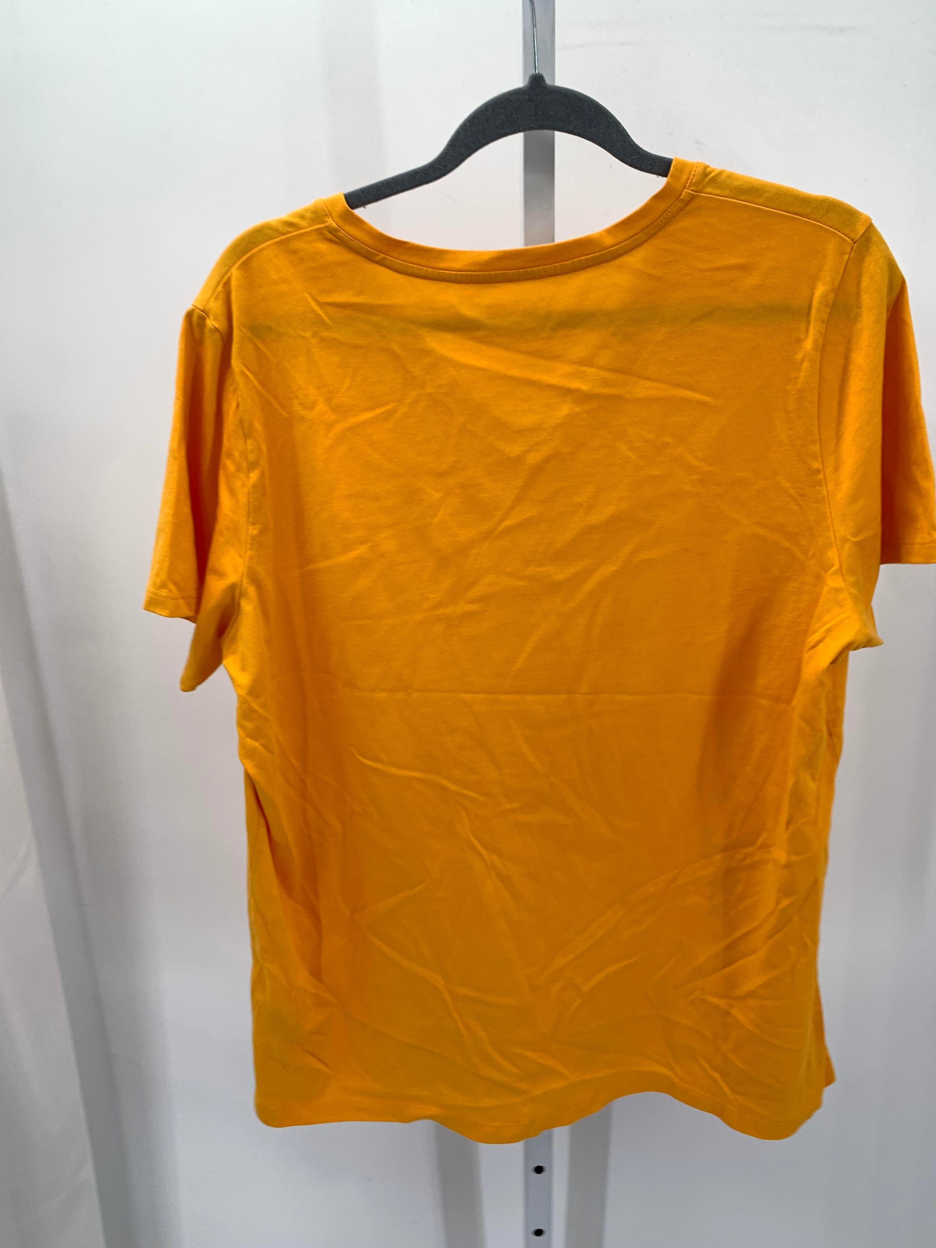 Lands End Size Extra Large Misses Short Sleeve Shirt