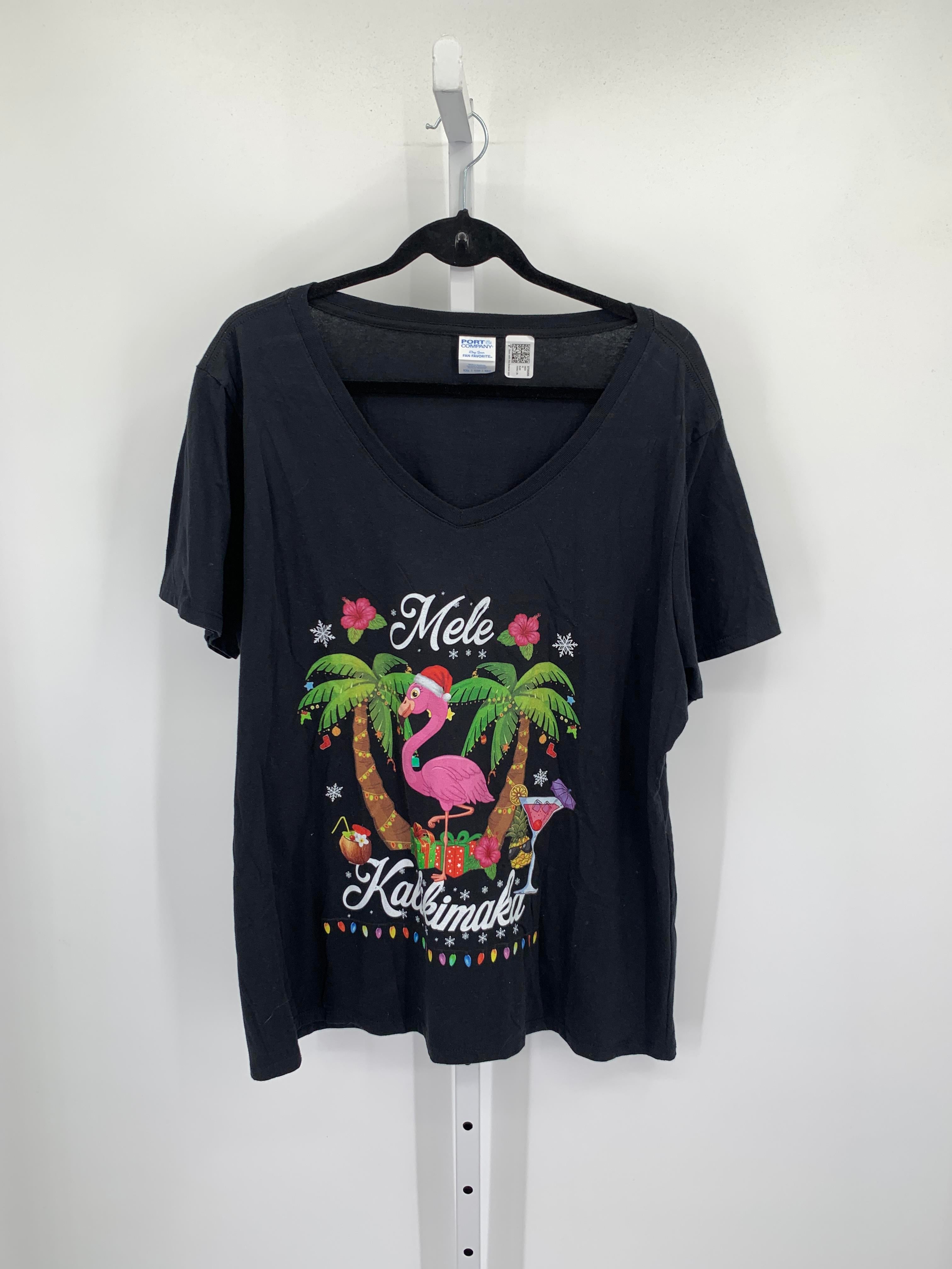 NEW SHORT SLV SHIRT MELE KALIKIMAKA.