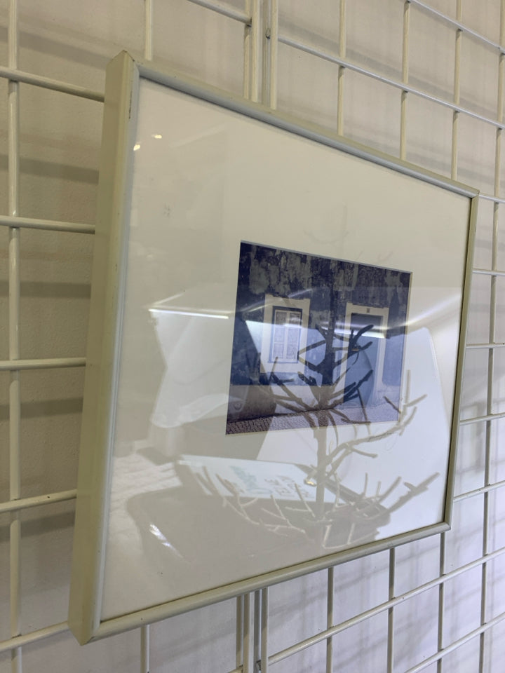 BLUE DOOR PHOTOGRAPH- SIGNED LARRY HUMPHREY.