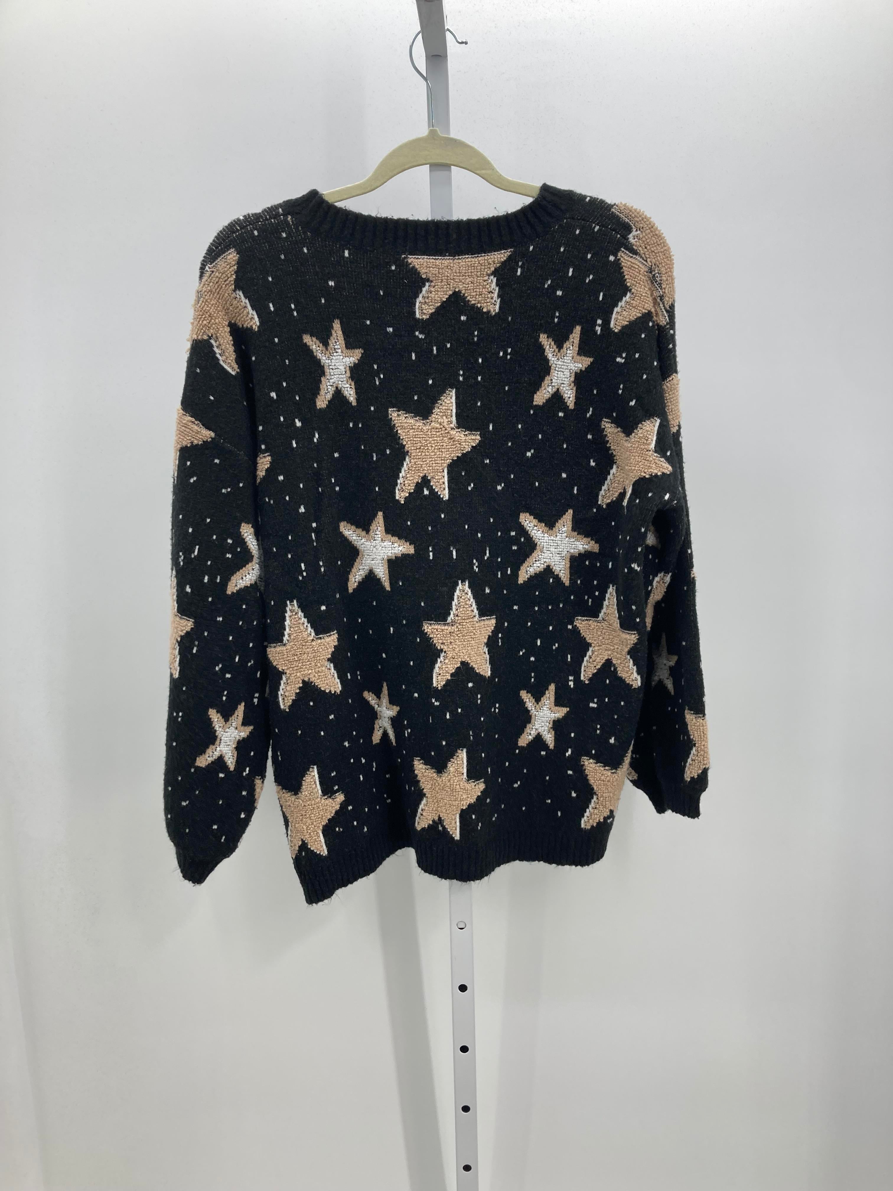 Size Medium Misses Long Slv Sweater
