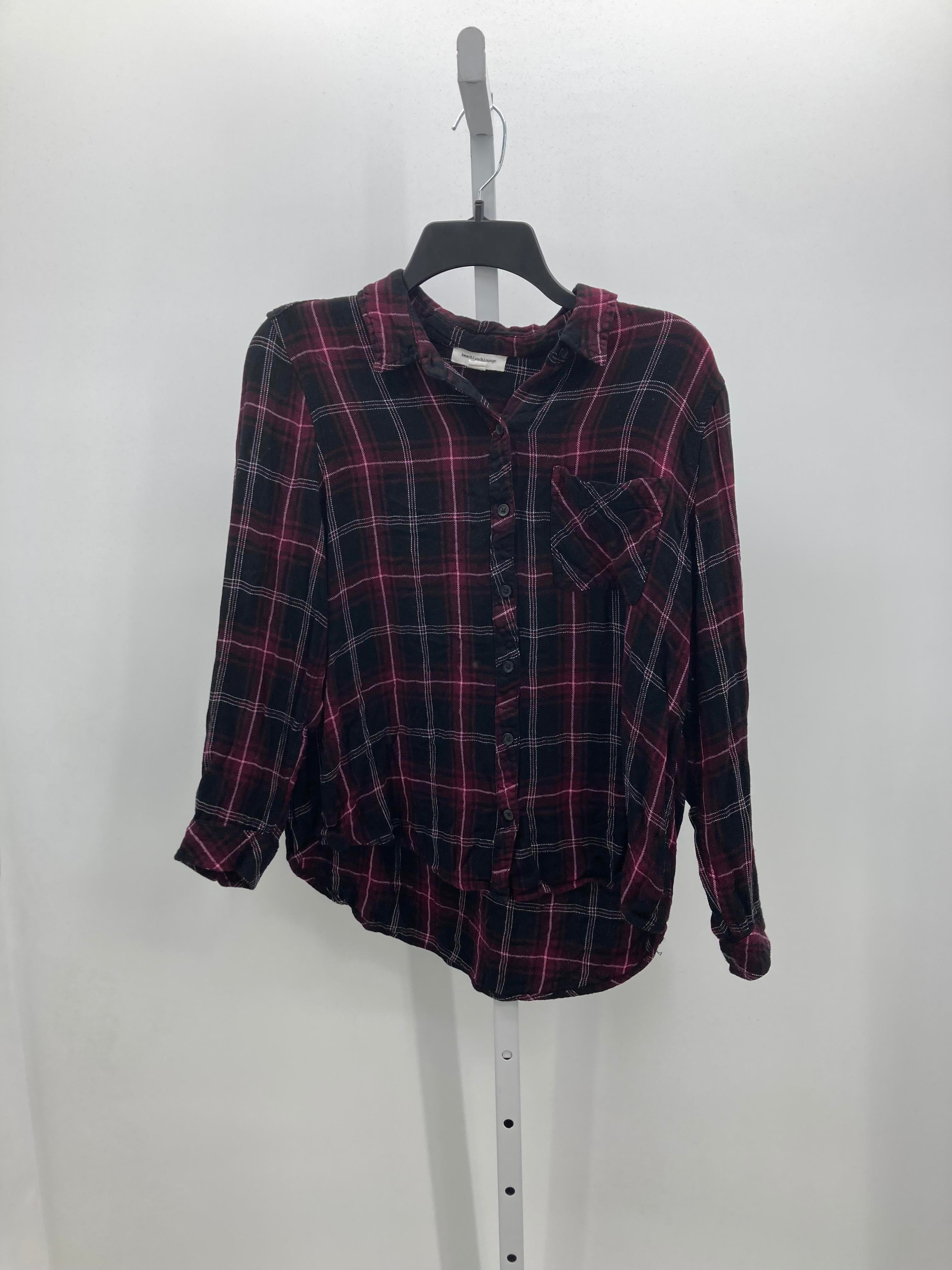 beachlunchlounge Size Extra Large Misses Long Sleeve Shirt