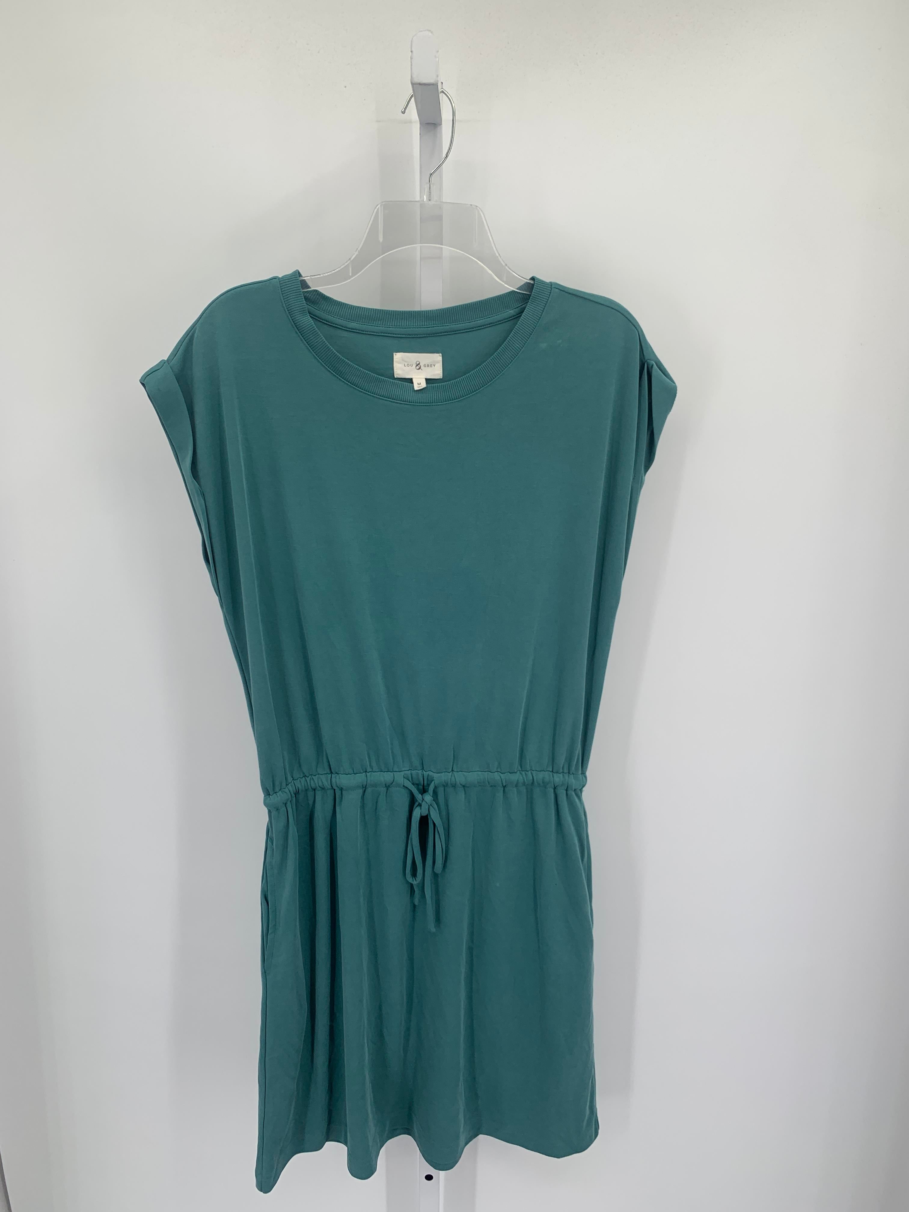 Lou & Grey Size Medium Misses Short Sleeve Dress