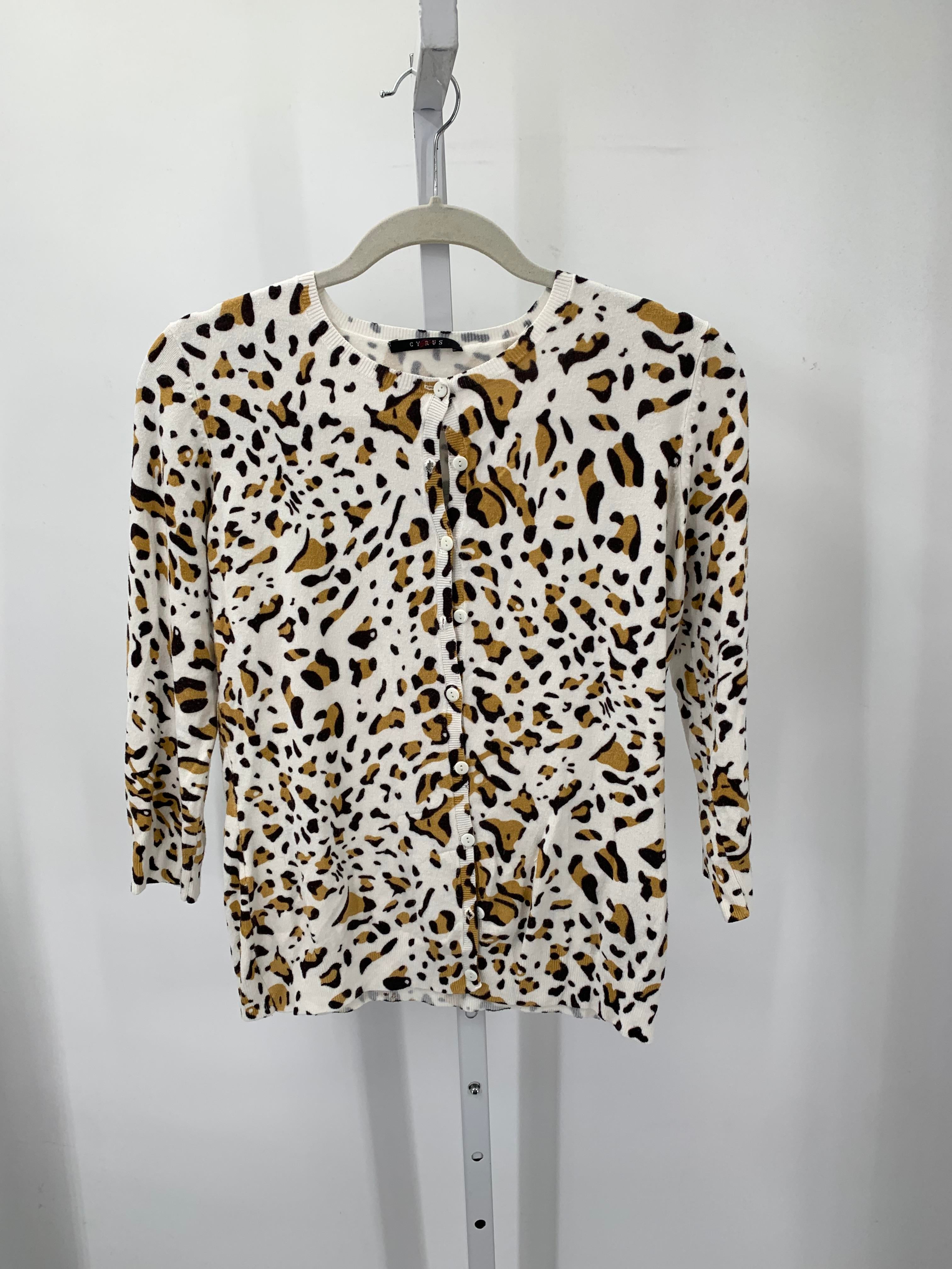 cyrus Size Medium Misses 3/4 Sleeve Sweater