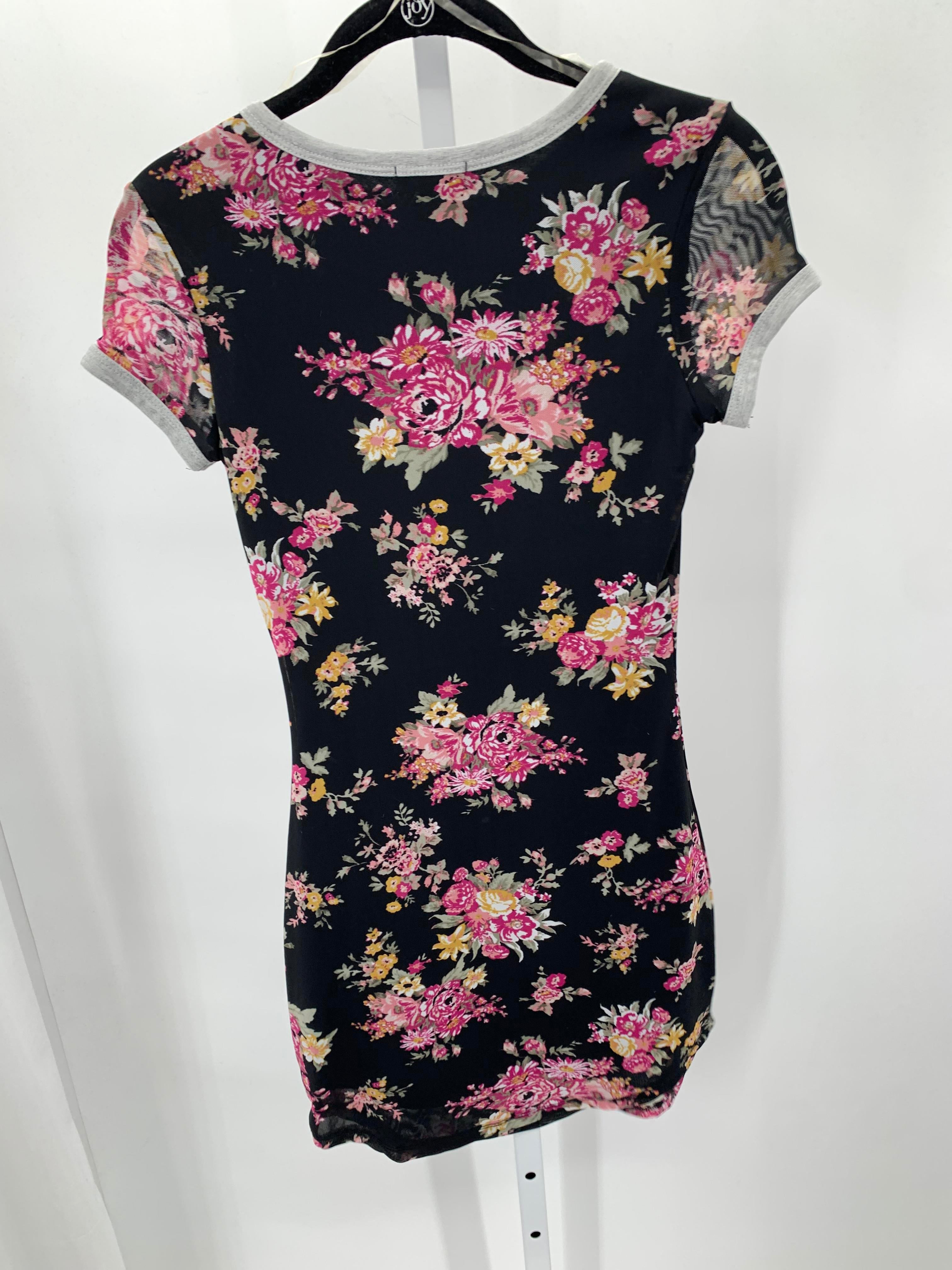 Ultra Flirt Size XXS Juniors Short Sleeve Dress