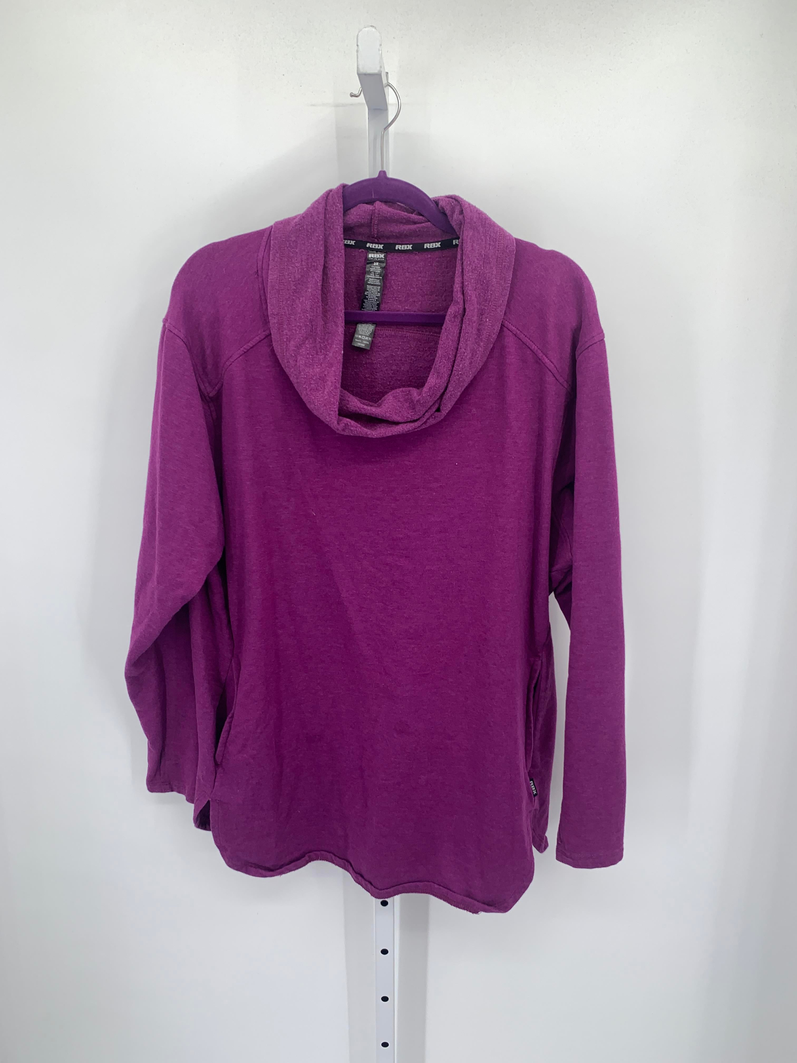 RBX Size 2X Womens Long Sleeve Shirt