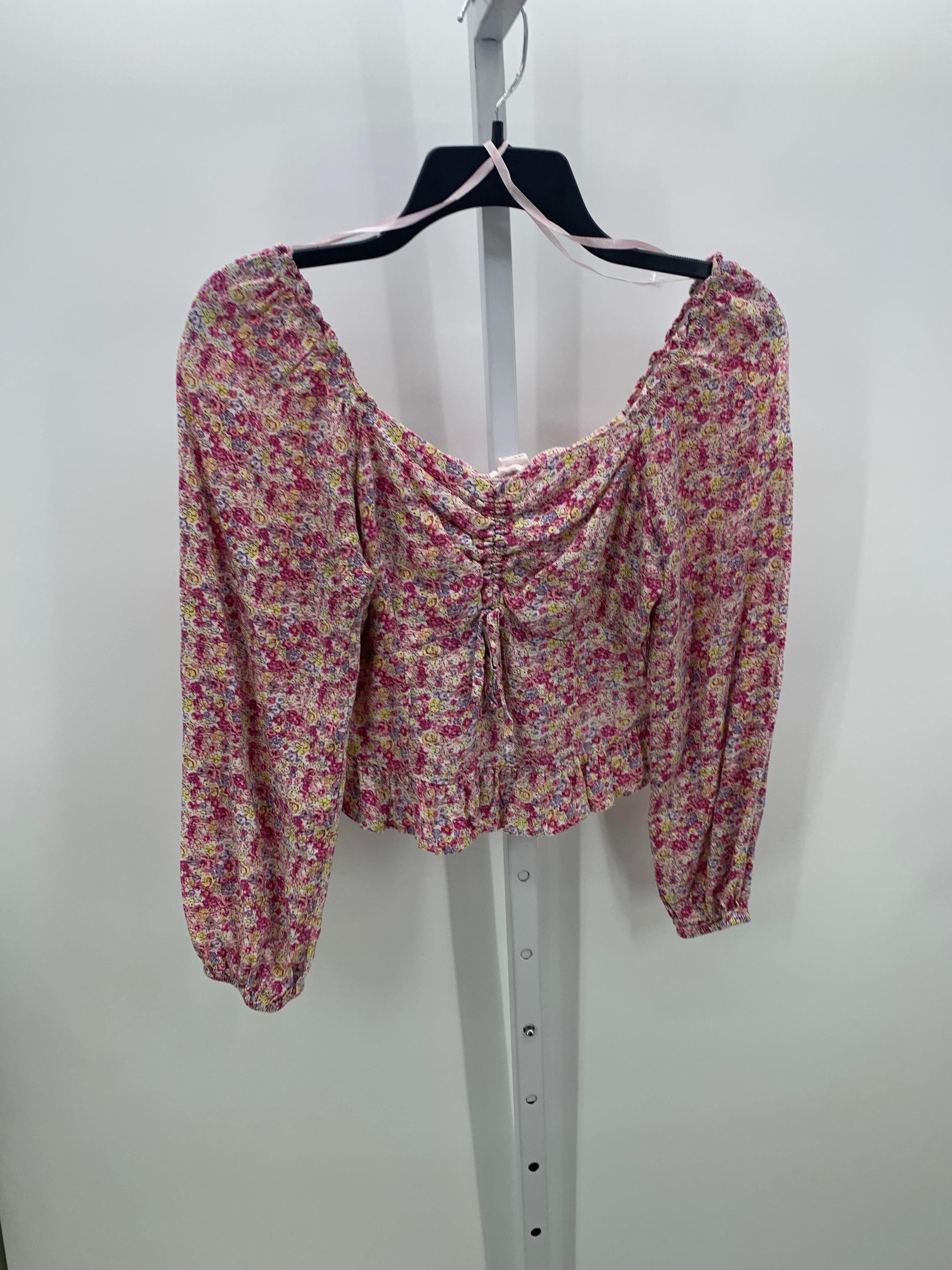 Japna Size Medium Juniors Long Sleeve Shirt