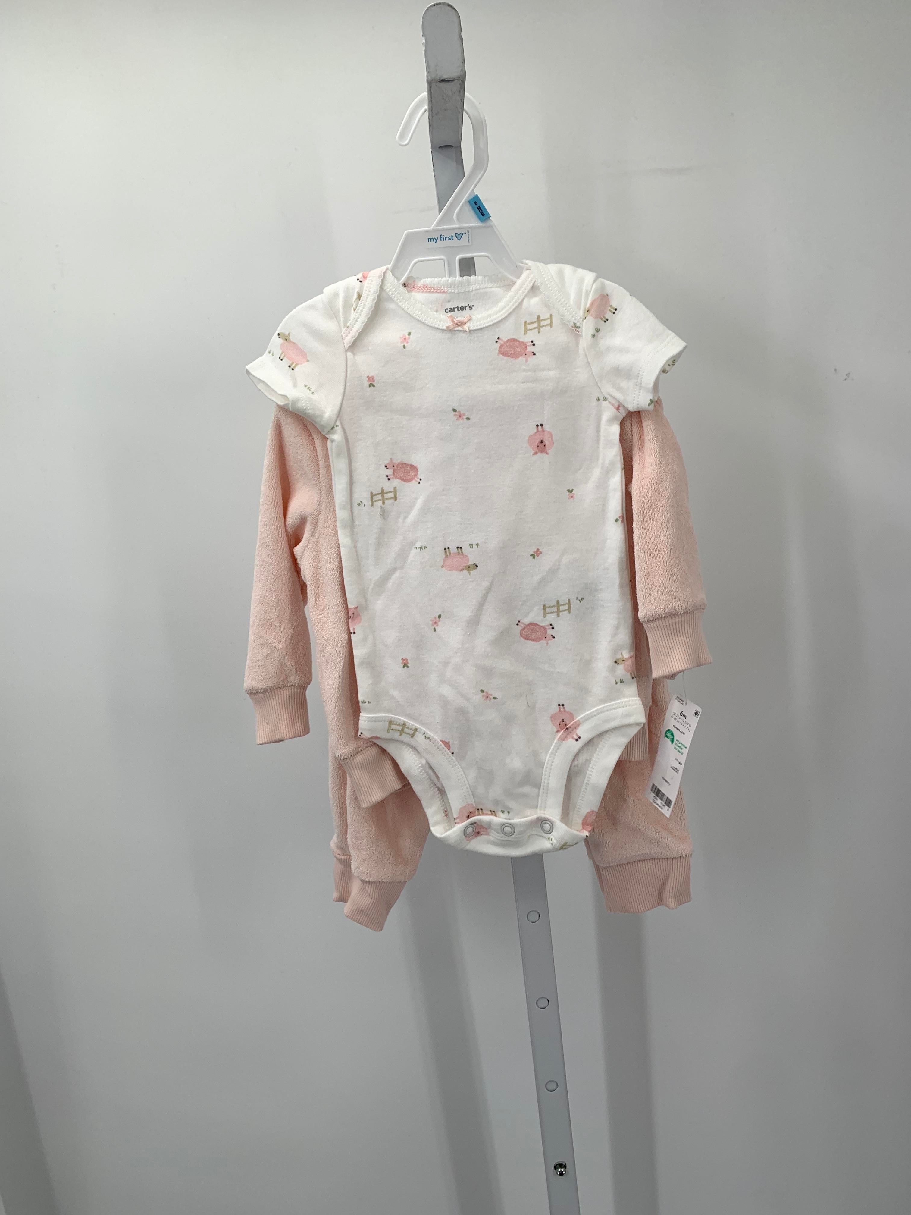 Carters Size 6 Months Girls 3 Pieces