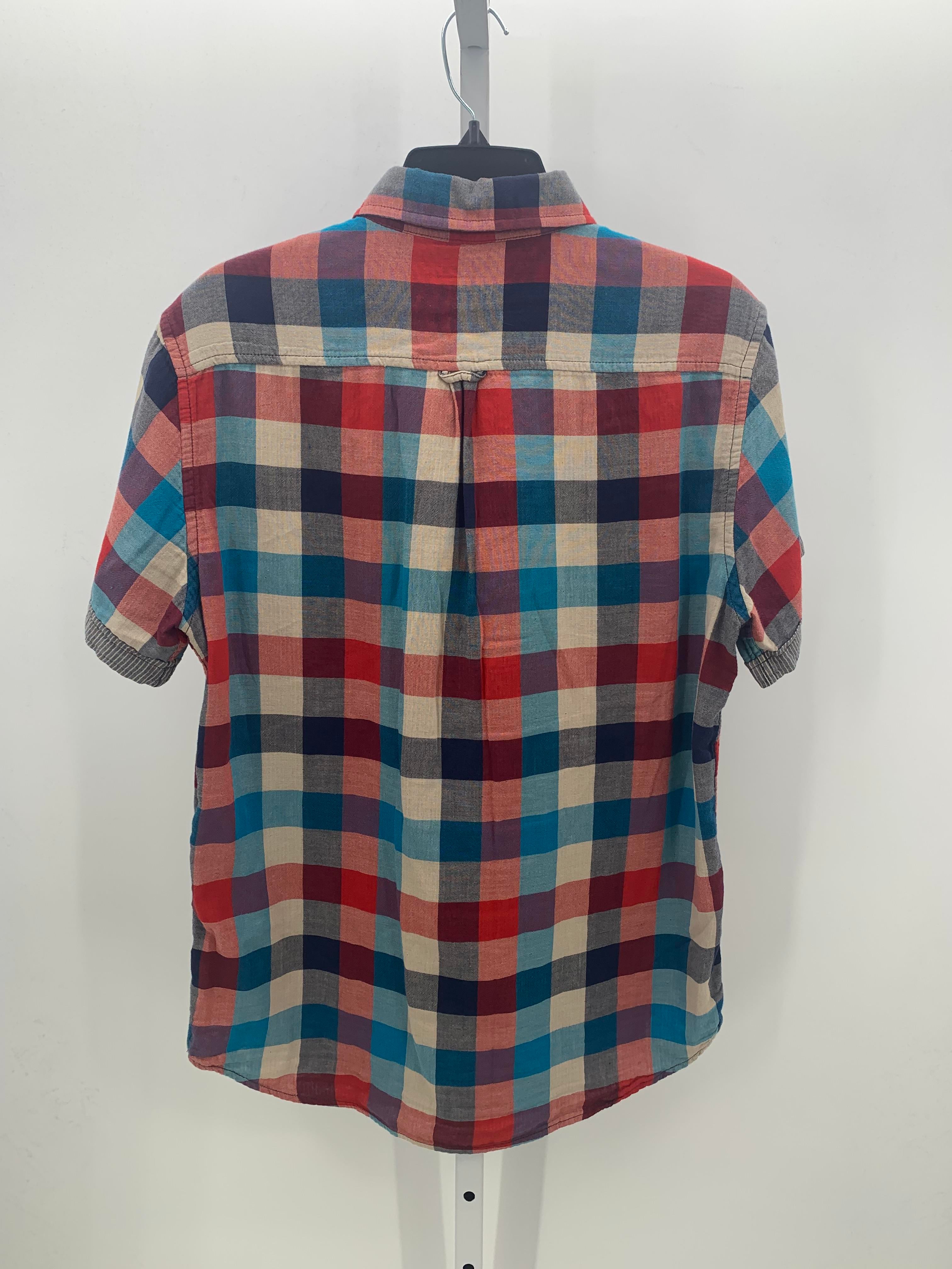 BLUE TAN PLAID