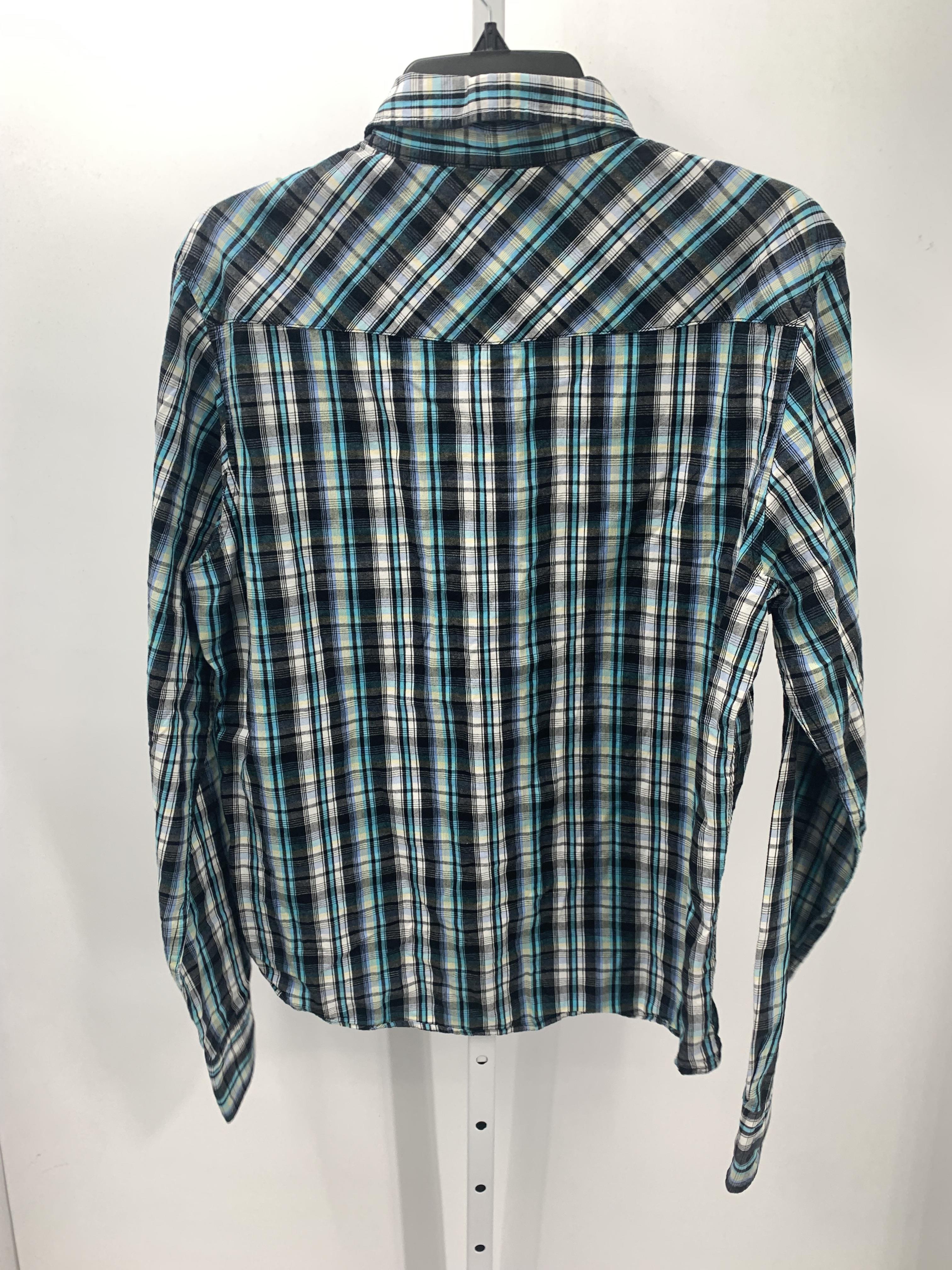 BLUE YELLOW PLAID