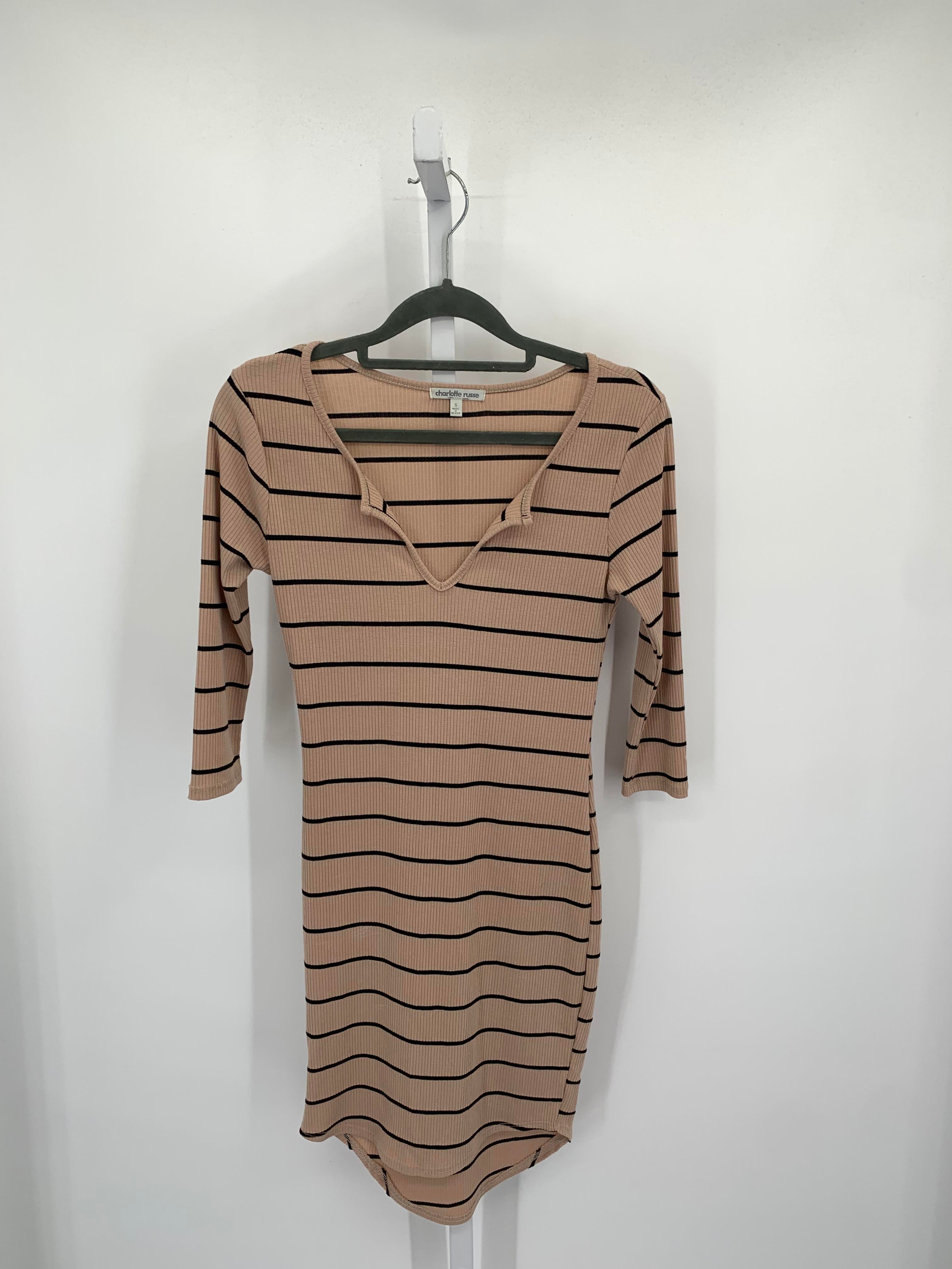 Charlotte Russe Size Small Juniors Long Sleeve Dress