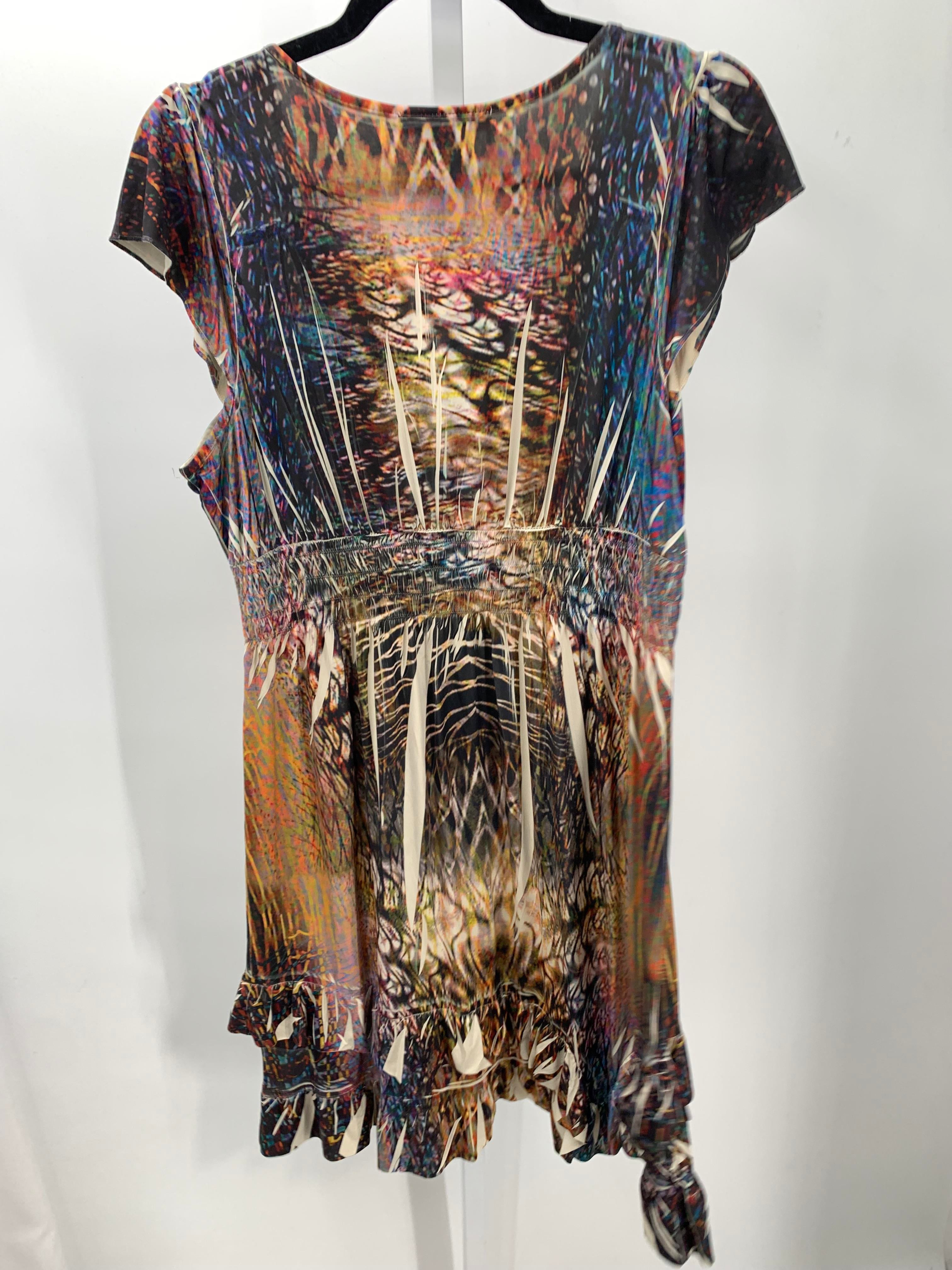 Style & Co. Size Large Misses Short Sleeve Dress