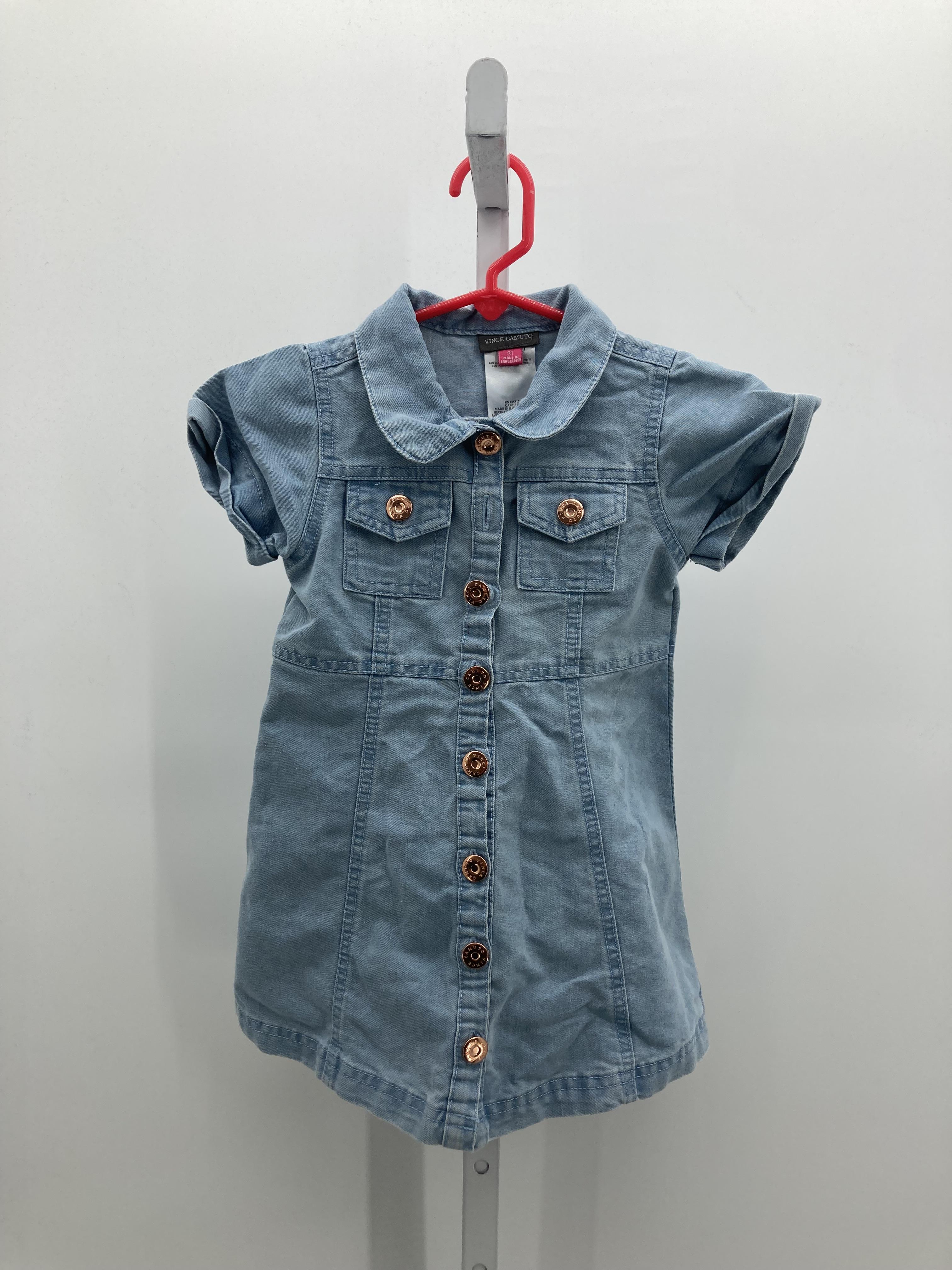 Vince Camuto Size 3T Girls Short Sleeve Dress