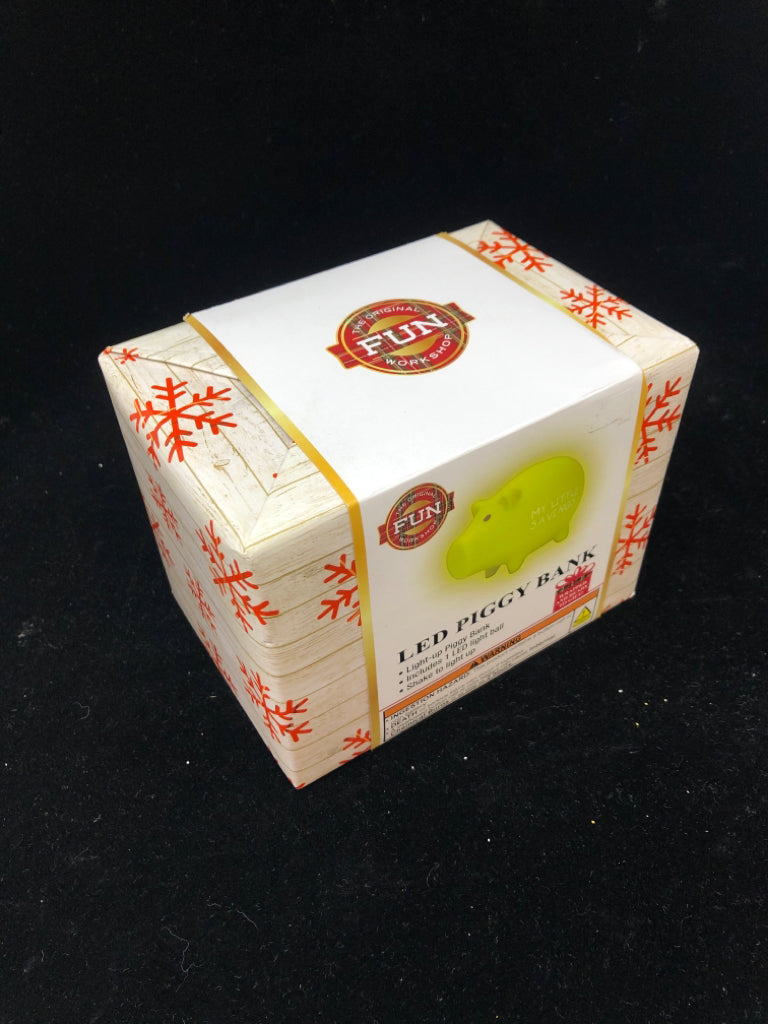 NIB LED PIGGY BANK