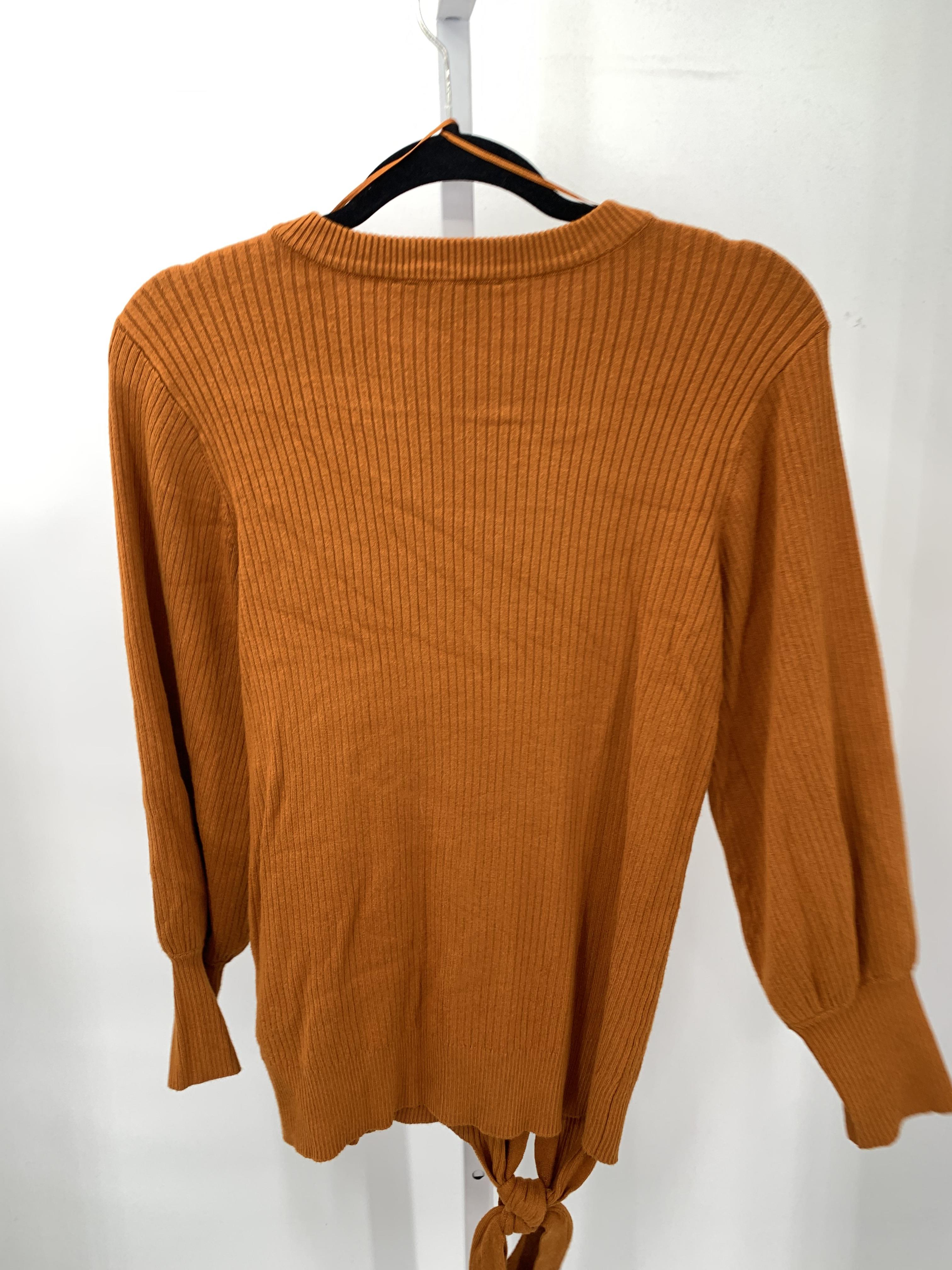 Vera Wang Size Small Misses Long Slv Sweater