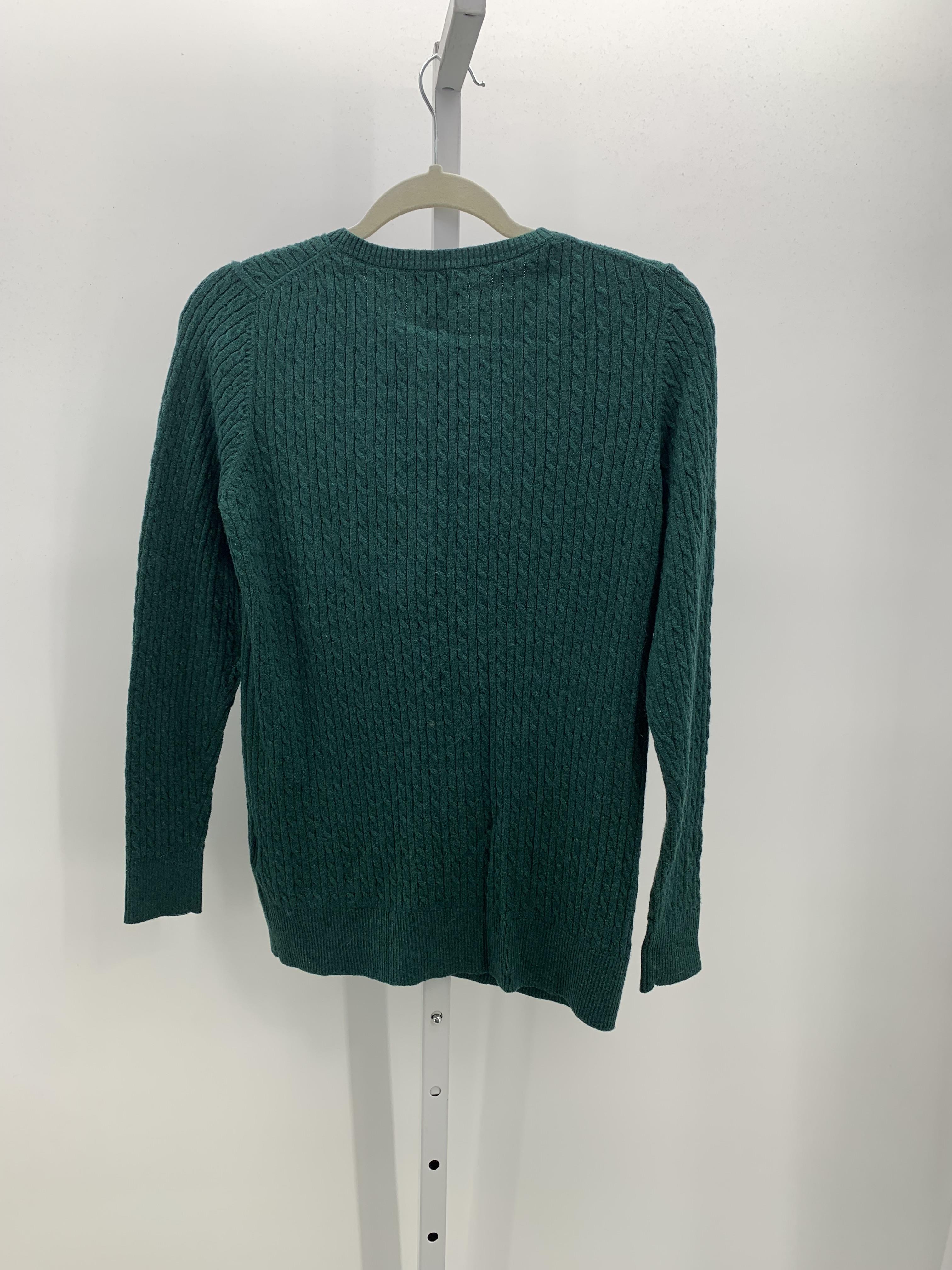 LL Bean Size Medium Misses Long Slv Sweater