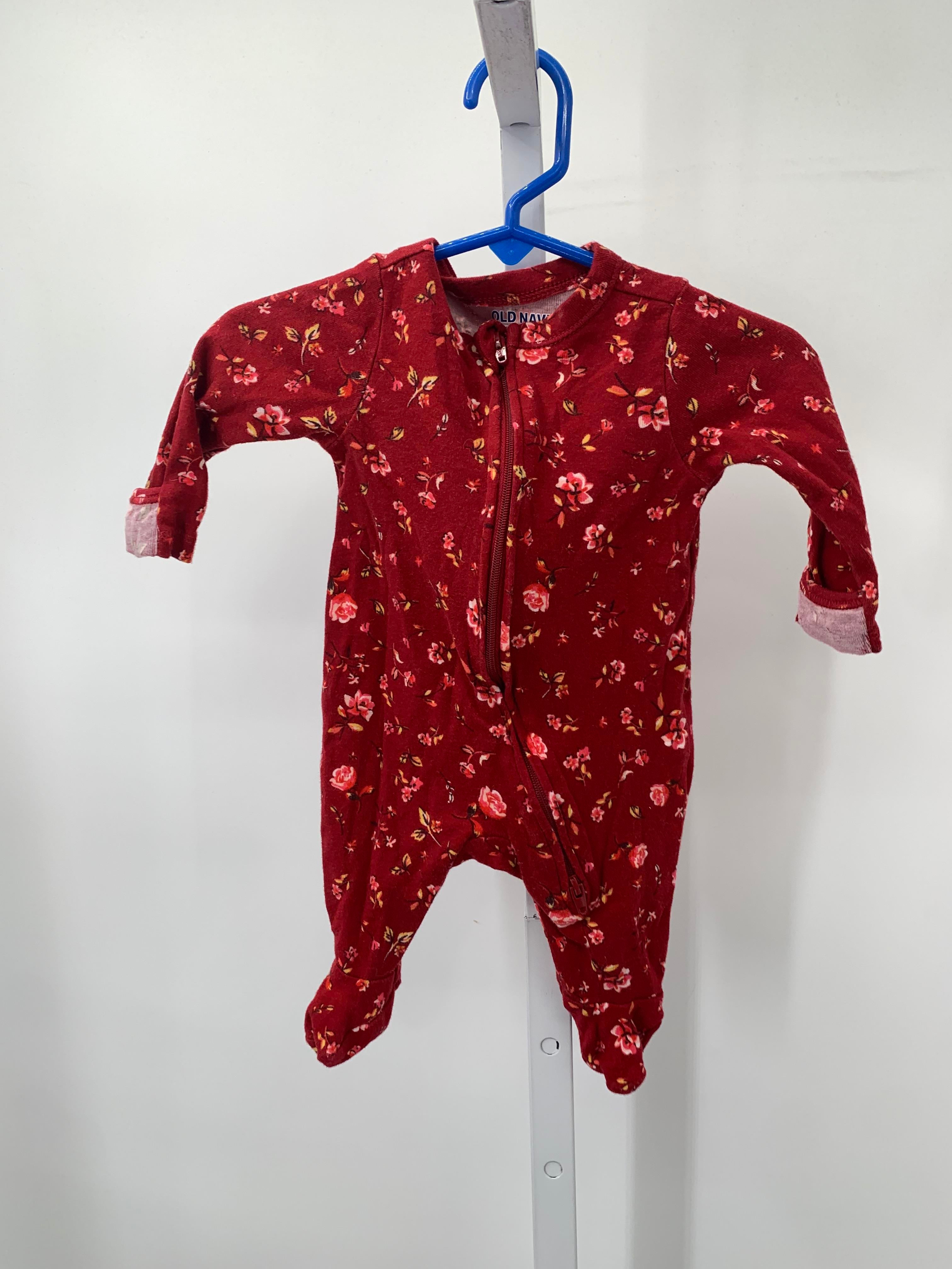 Old Navy Size Newborn Girls Long Slv. Romper