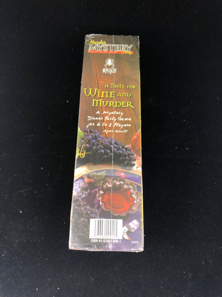 NIB MURDER MYSTERY PARTY GAME