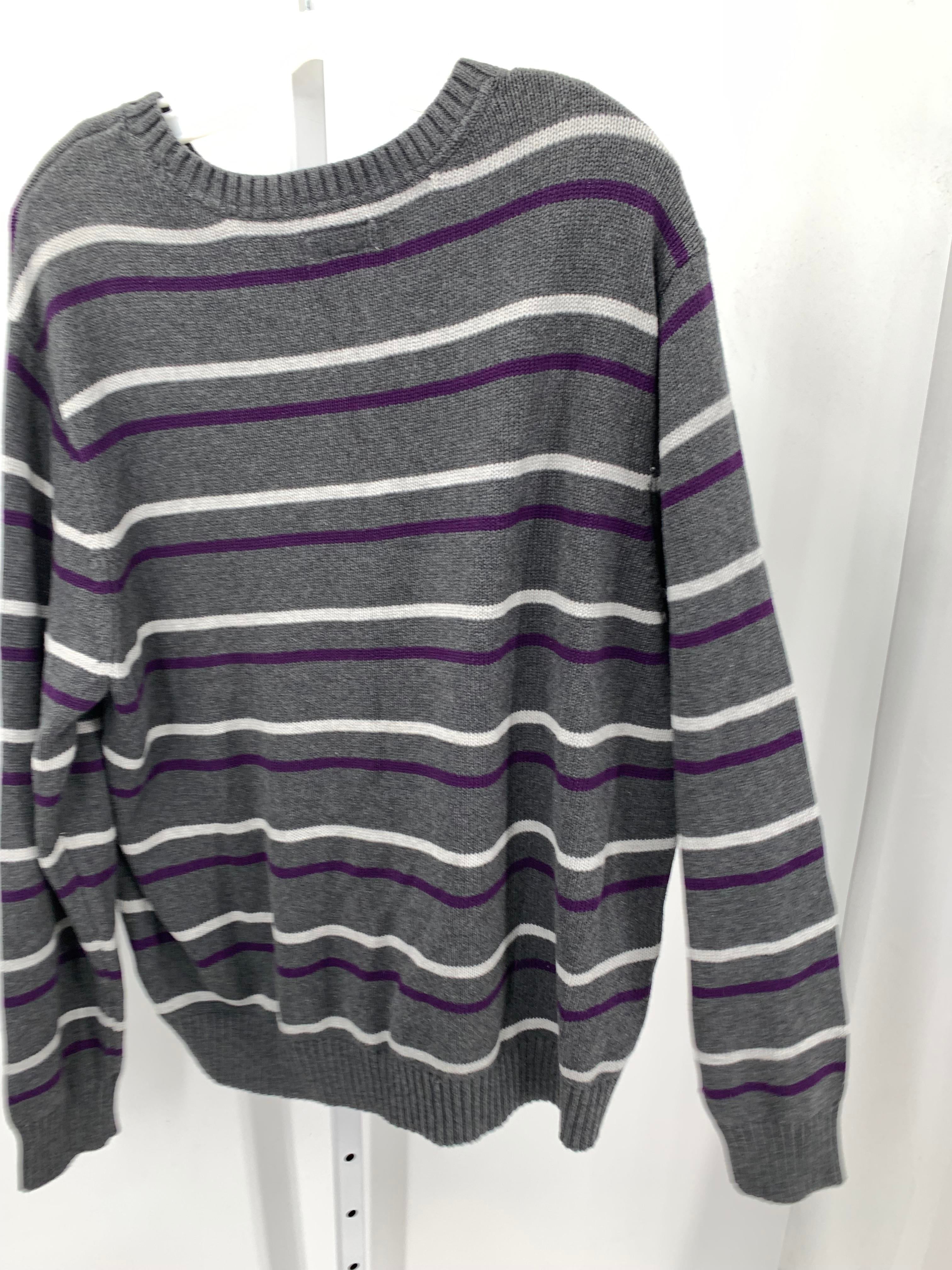 PURPLE WHITE STRIPES