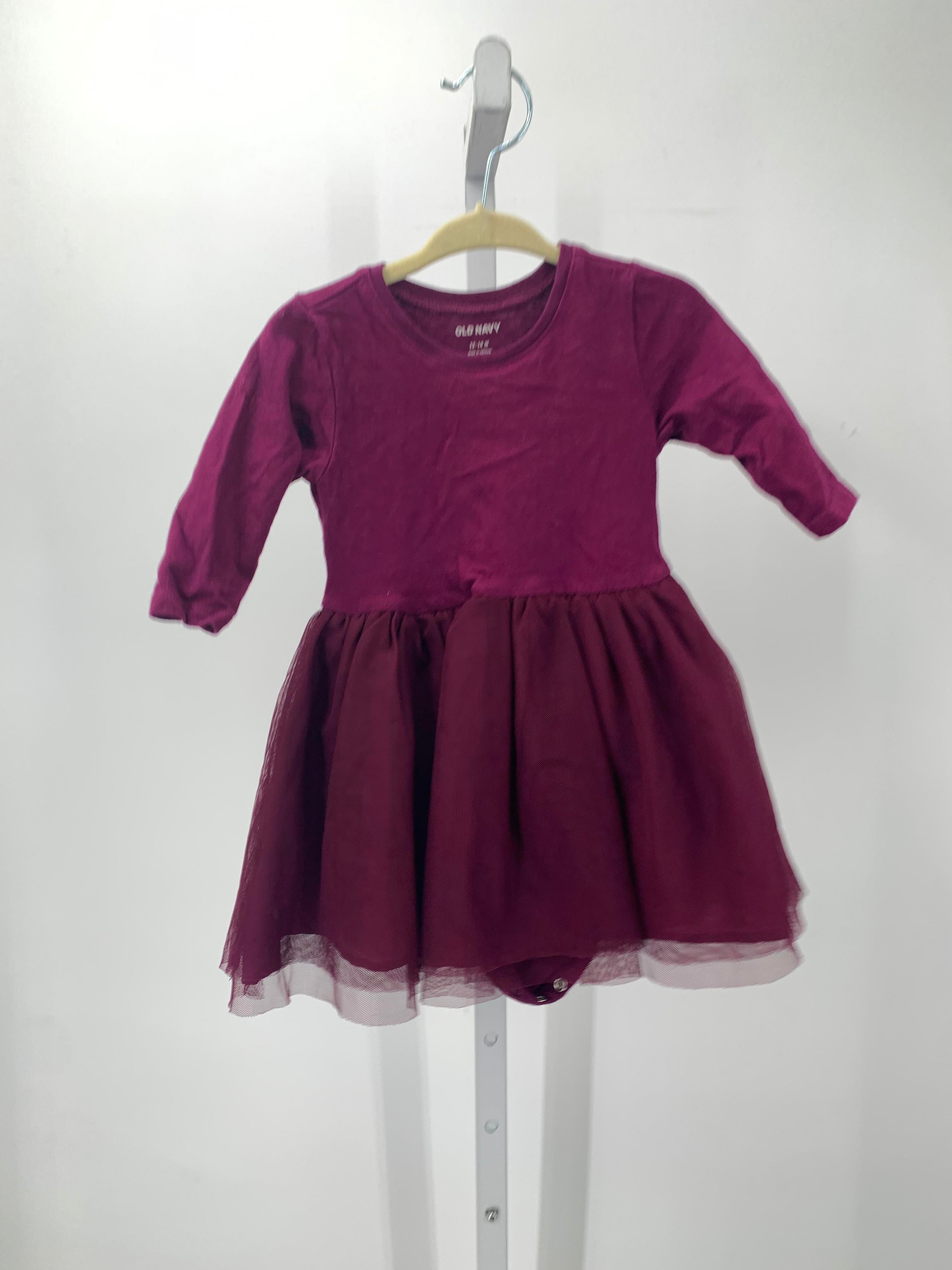 Old Navy Size 12-18 Months Girls Long Sleeve Dress Old Navy Size 12-18 Months Girls Long Sleeve Dress