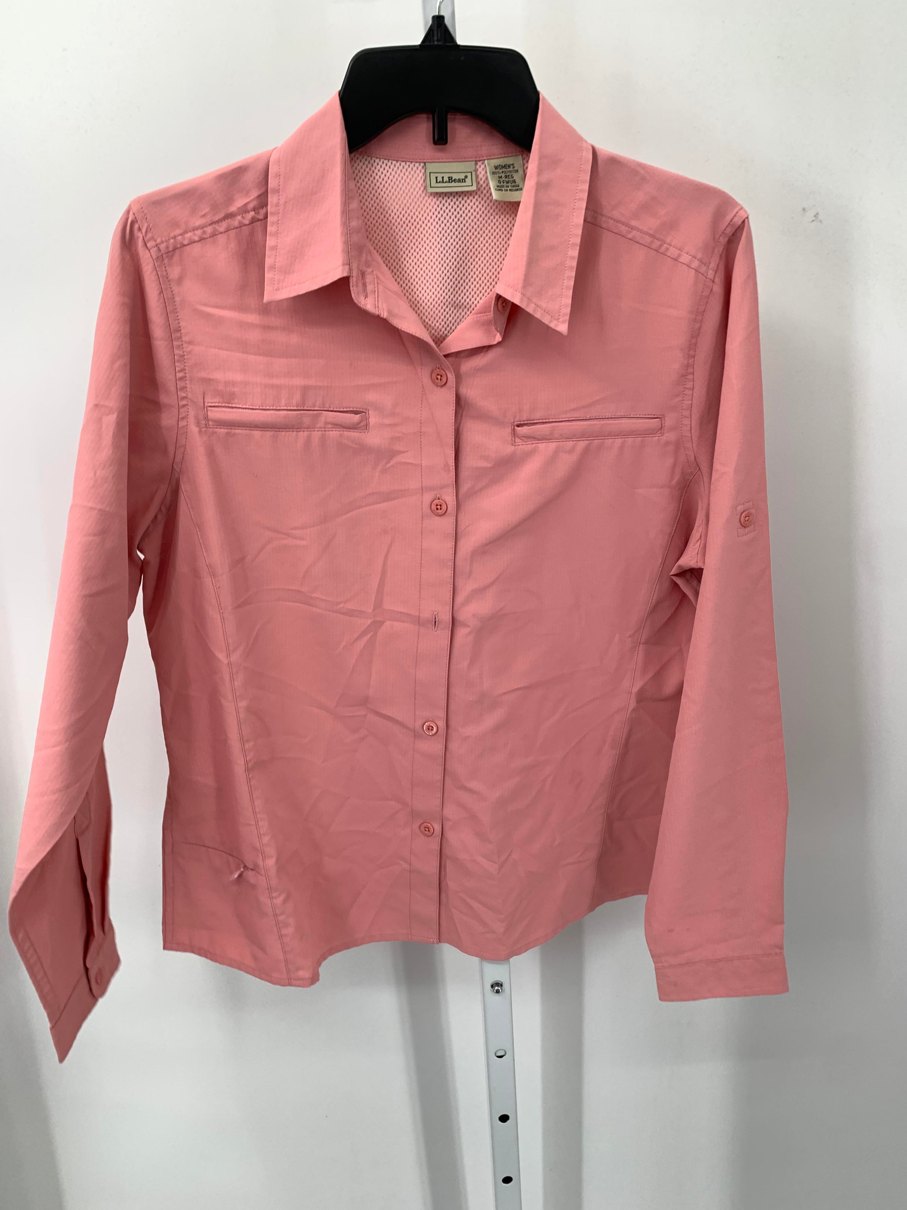 LL Bean Size Medium Misses Long Sleeve Shirt