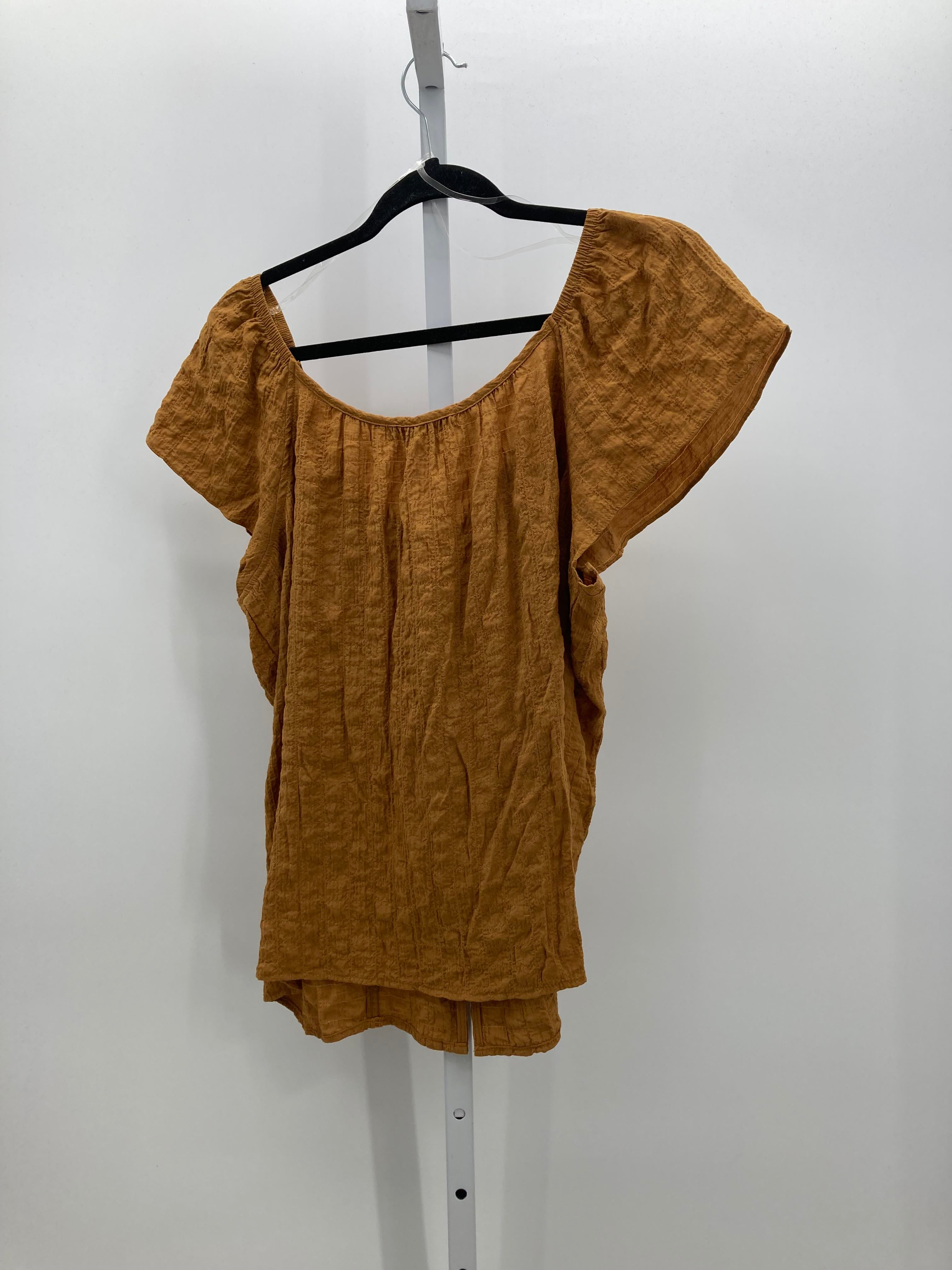Rewind Size Extra Large Misses Short Sleeve Shirt