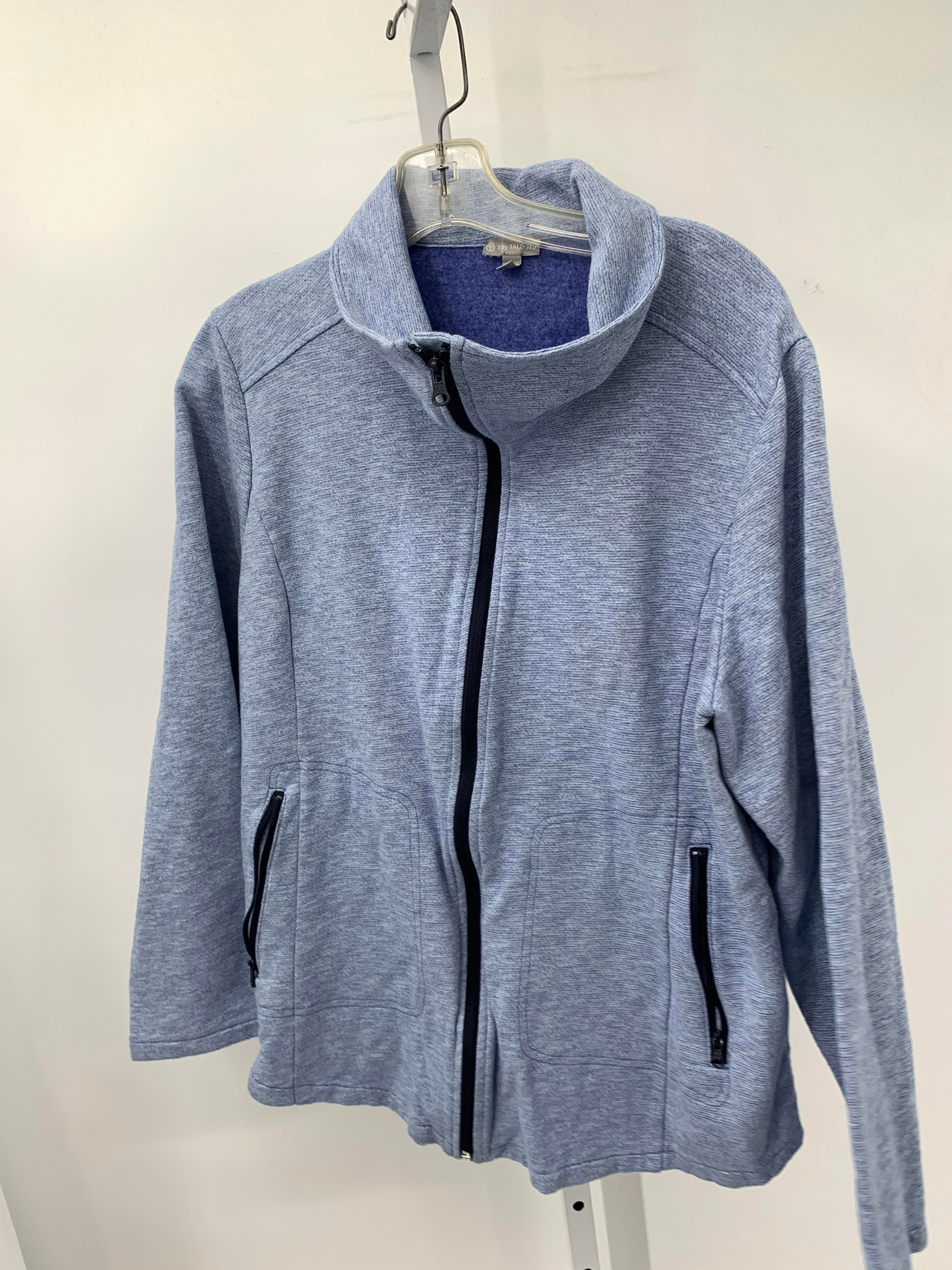 Talbots Size Extra Large Misses Sweat Jacket
