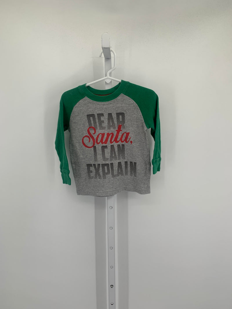 LONG SLV SHIRT DEAR SANTA