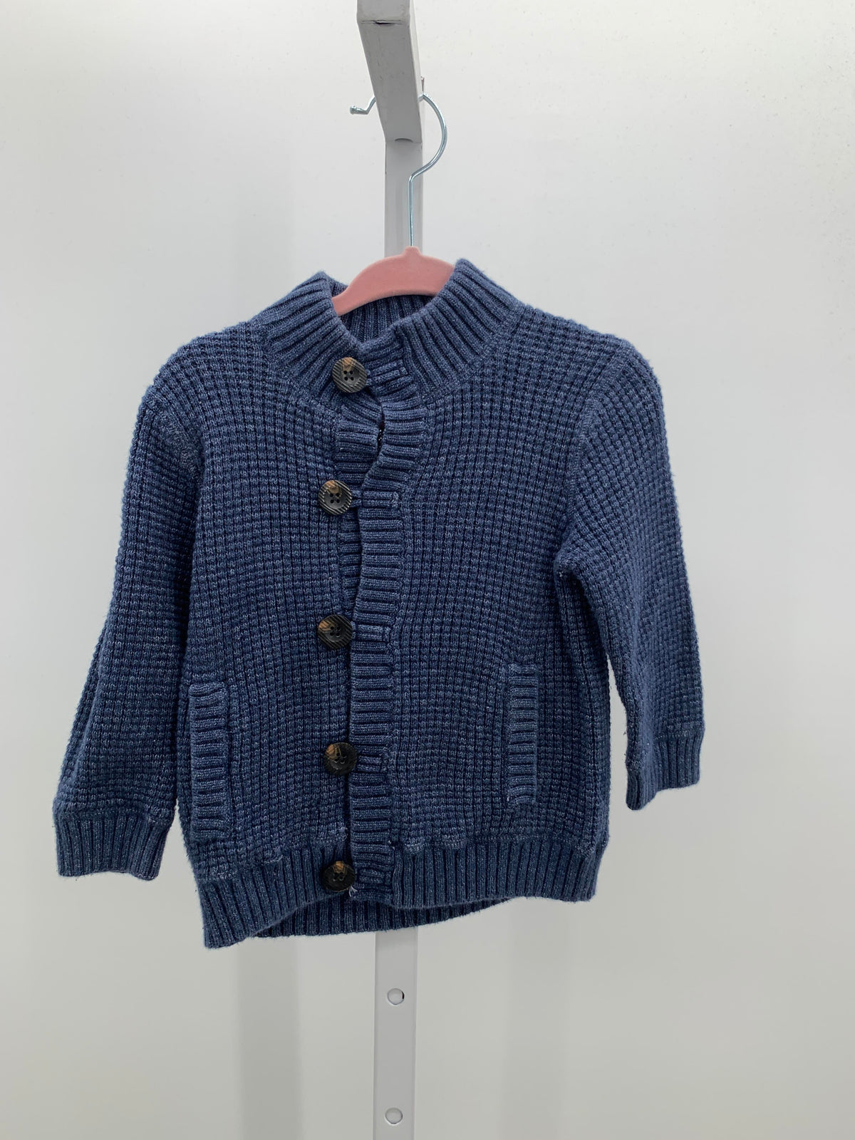 BTN DOWN WAFFLE KNIT