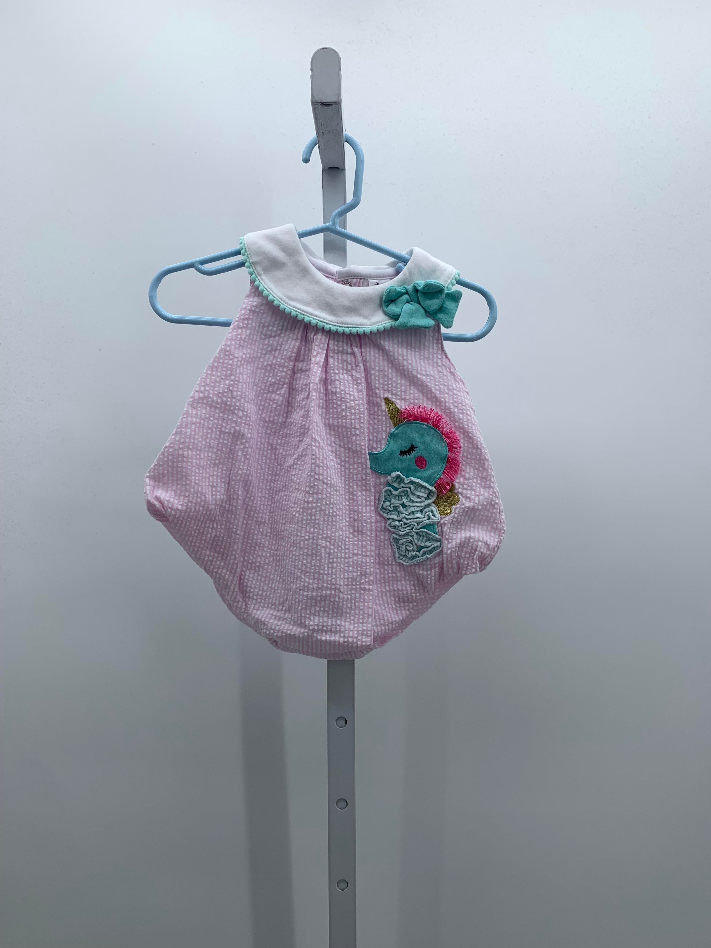 Baby Essentials Size 6 Months Girls Sleeveless Romper